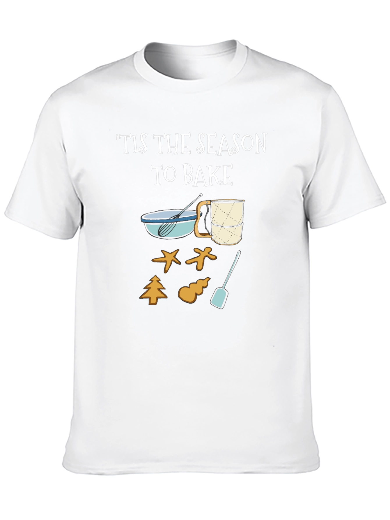 Tis The Season To Bake Crewneck T-Shirt