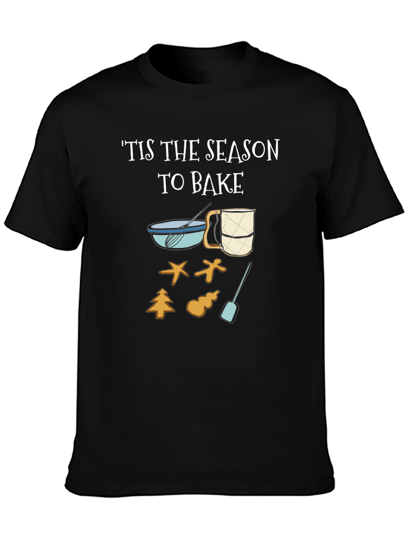 Tis The Season To Bake Crewneck T-Shirt