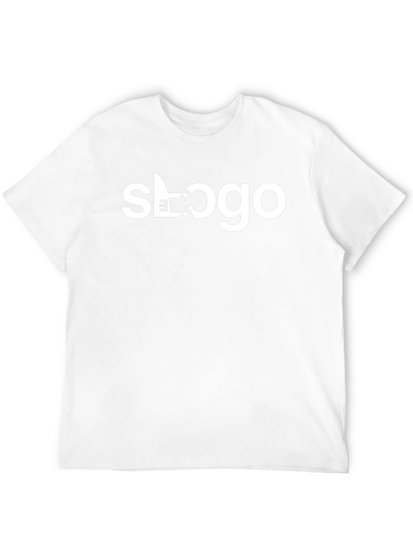 Slogo Black Graphic Tee