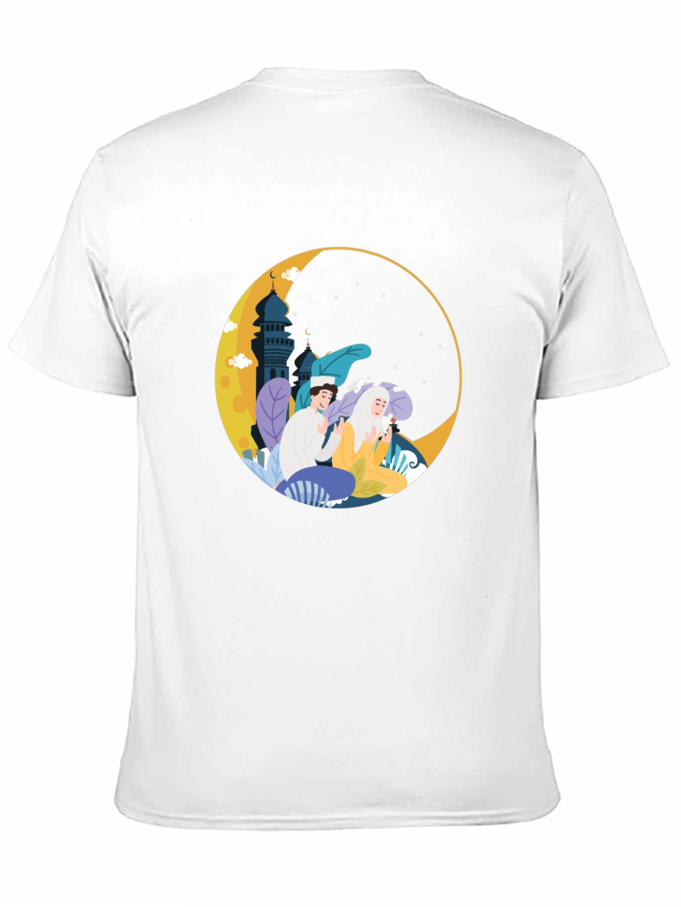 Ramadan Crescent Moon Graphic Tee