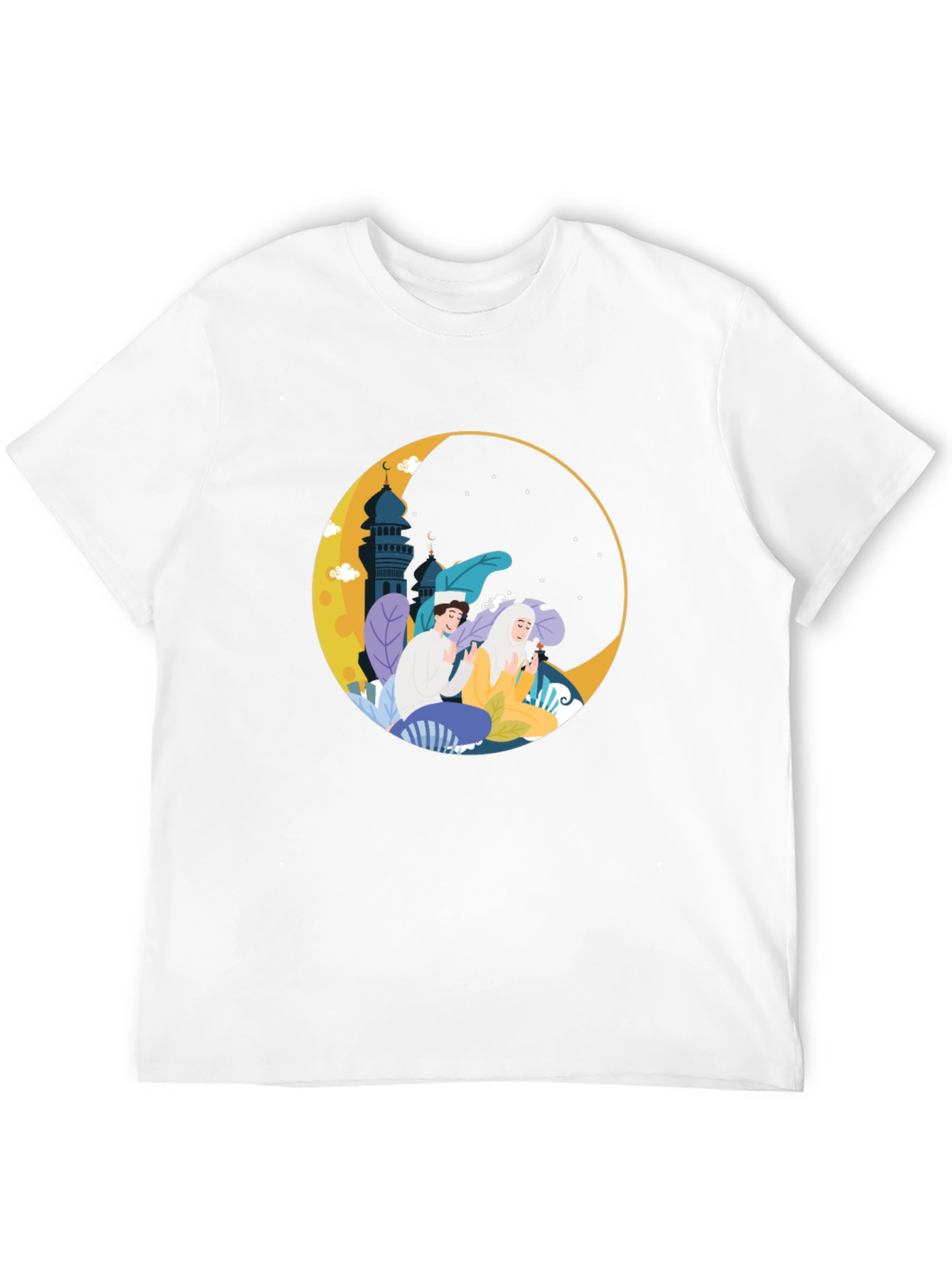 Ramadan Crescent Moon Graphic Tee