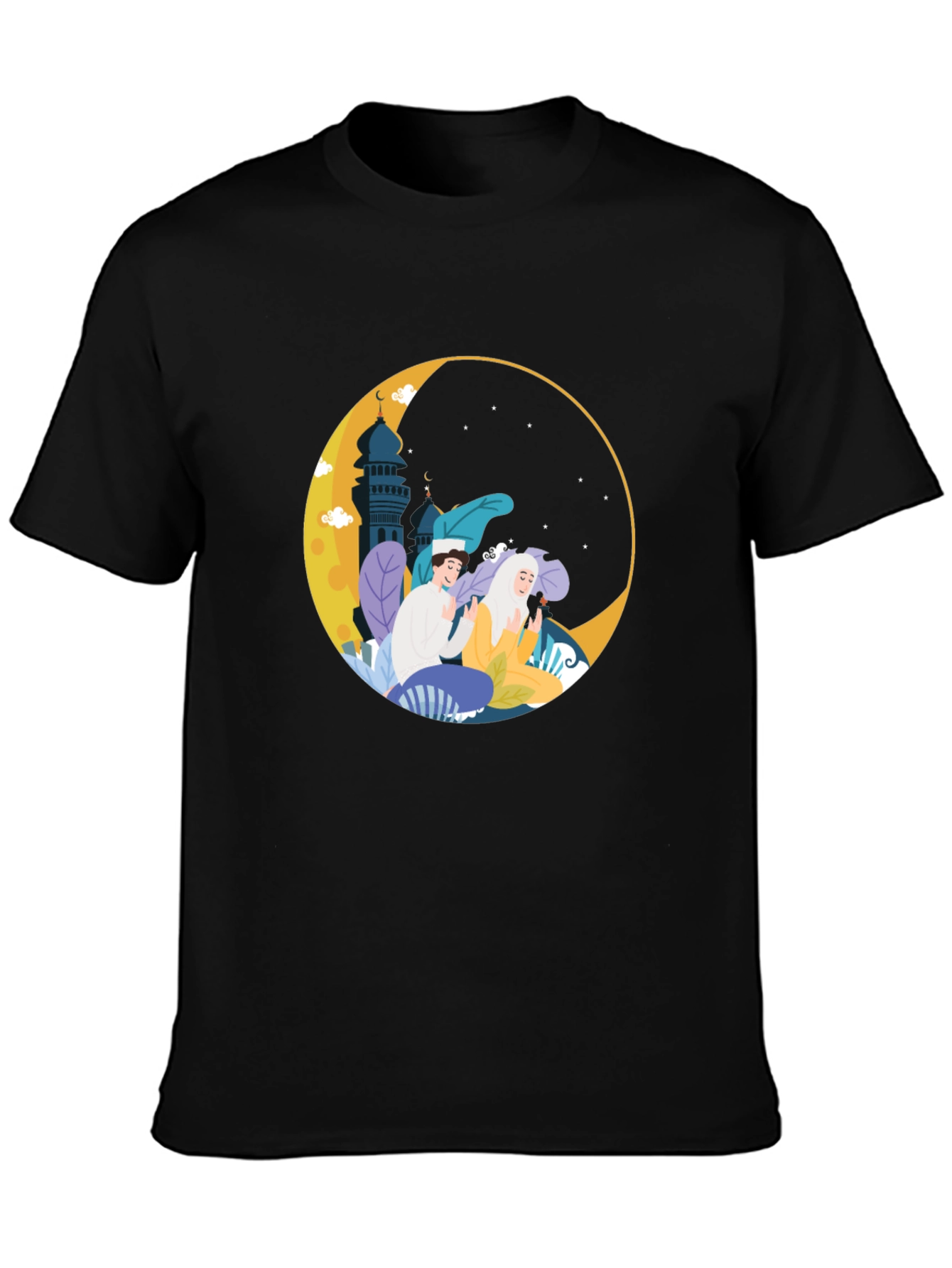 Ramadan Crescent Moon Graphic Tee