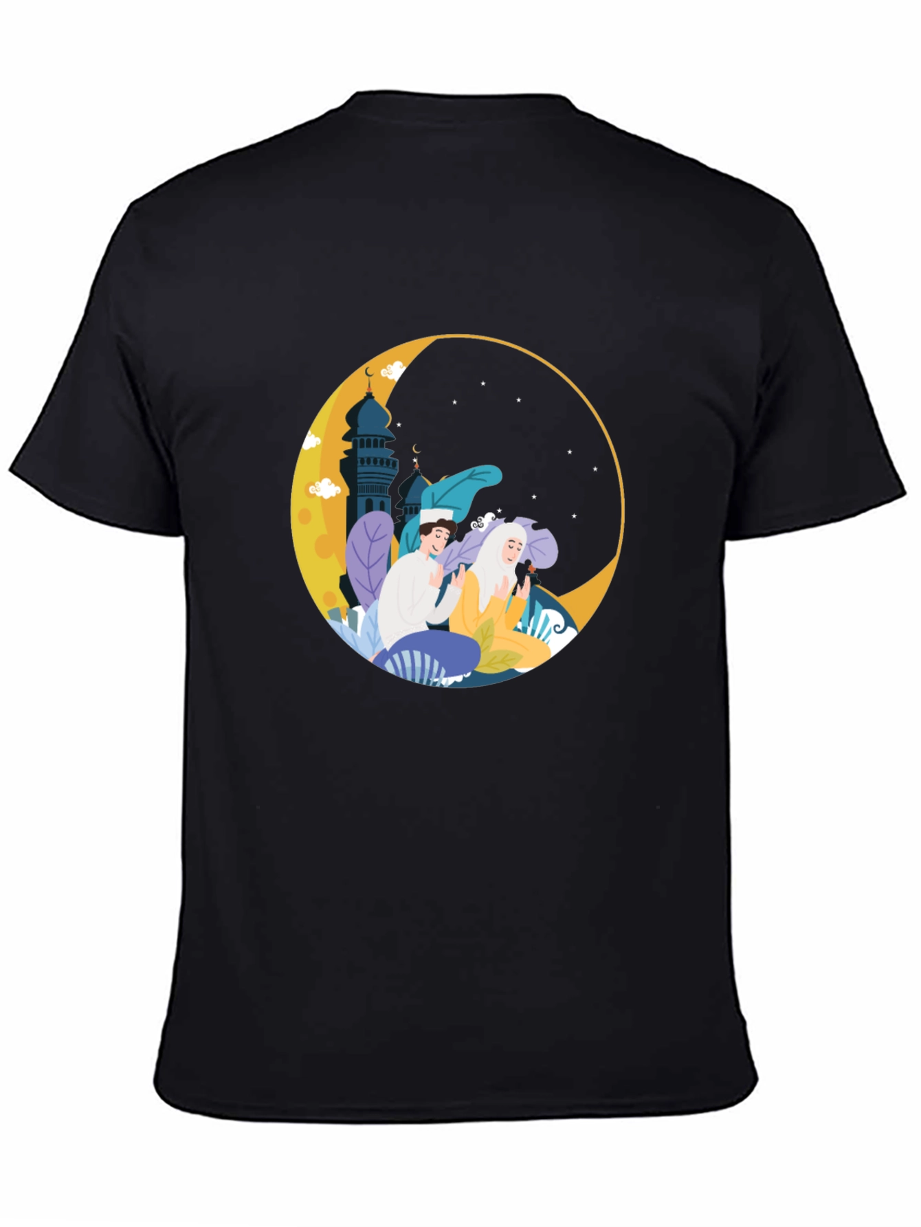 Ramadan Crescent Moon Graphic Tee