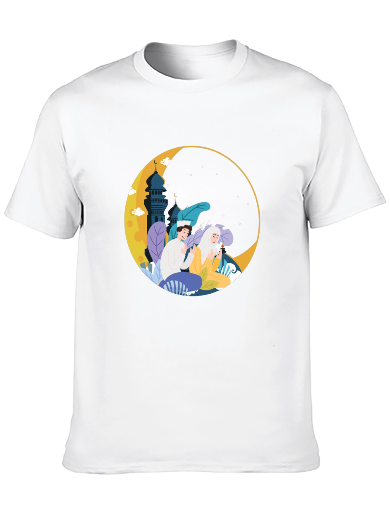 Ramadan Crescent Moon Graphic Tee