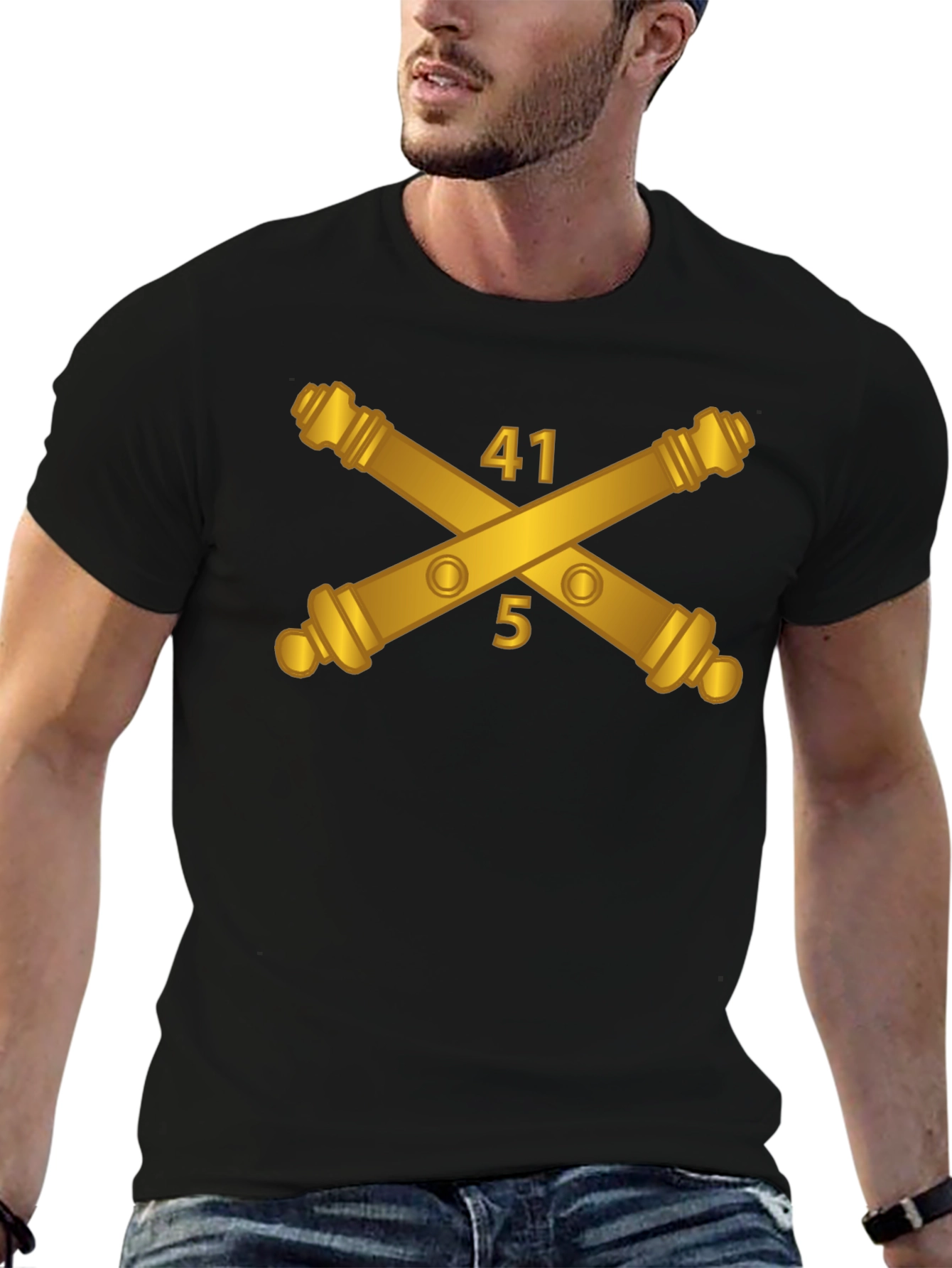 41st Field Artillery Regiment Crossed Cannons T-Shirt