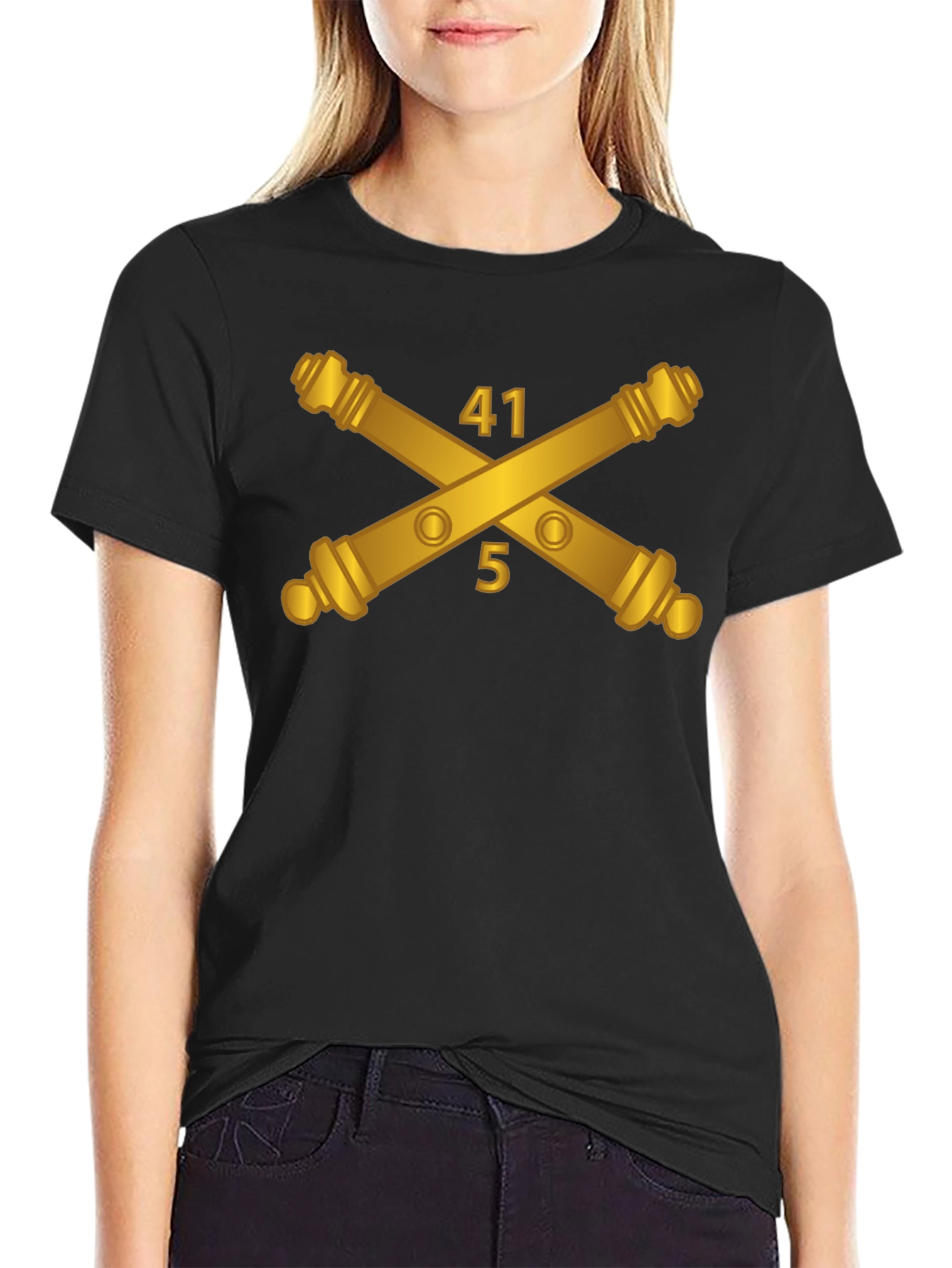 41st Field Artillery Regiment Crossed Cannons T-Shirt