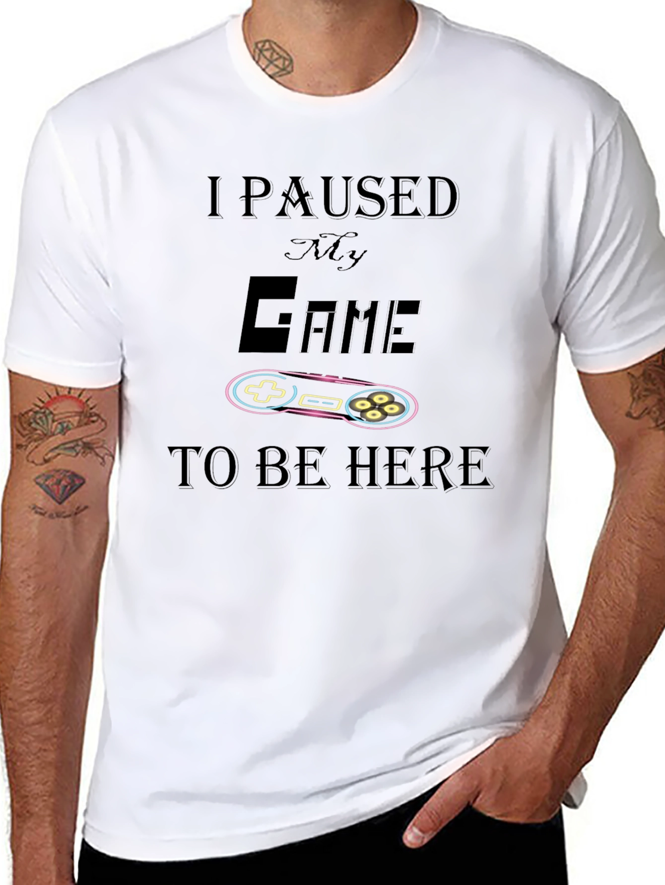 I Paused My Game To Be Here T-Shirt