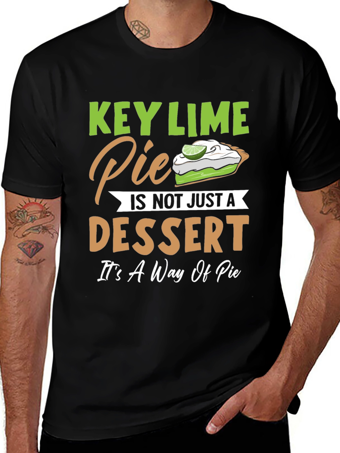 Key Lime Pie Dessert T-Shirt: A Way of Pie!