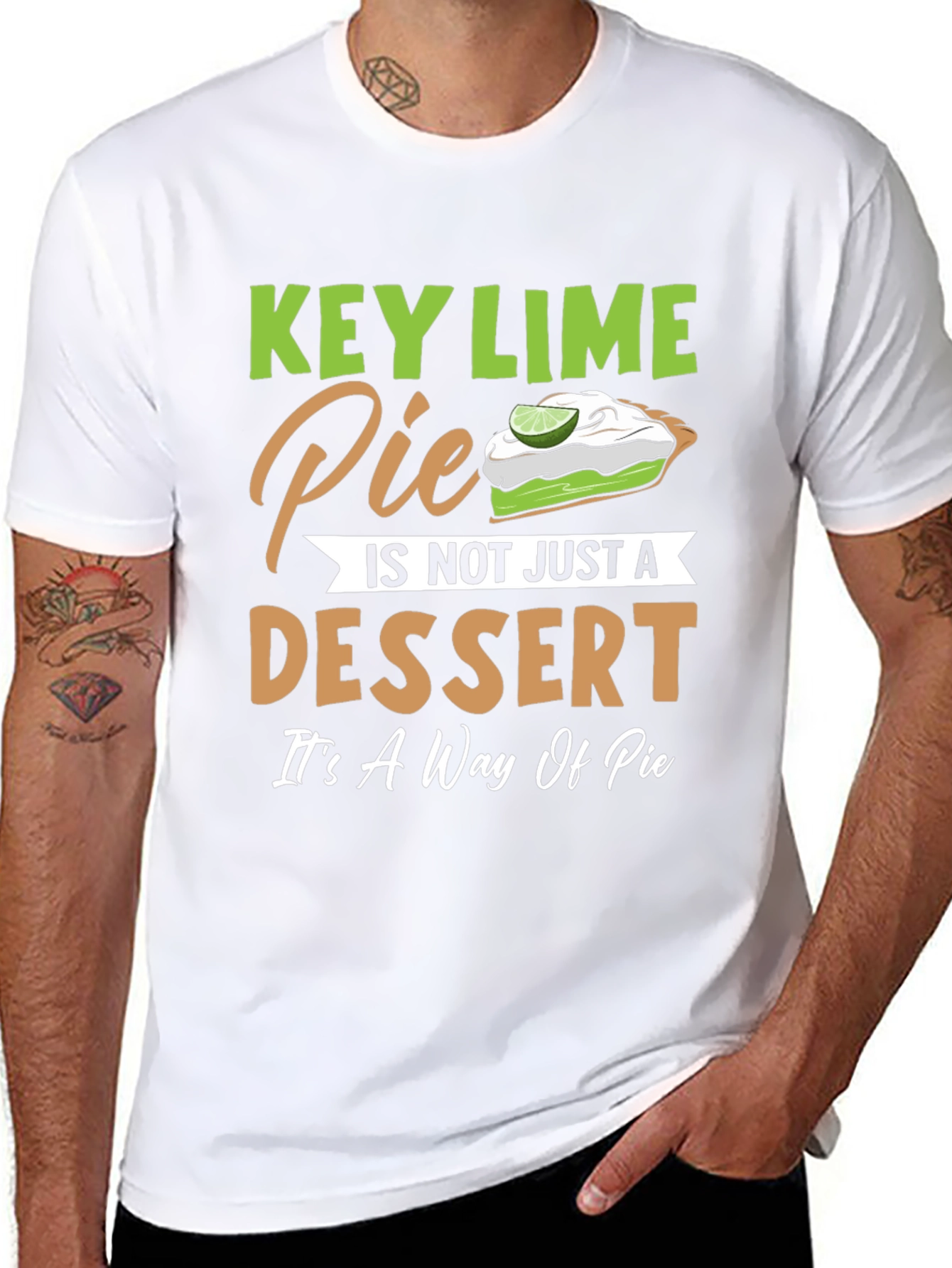 Key Lime Pie Dessert T-Shirt: A Way of Pie!