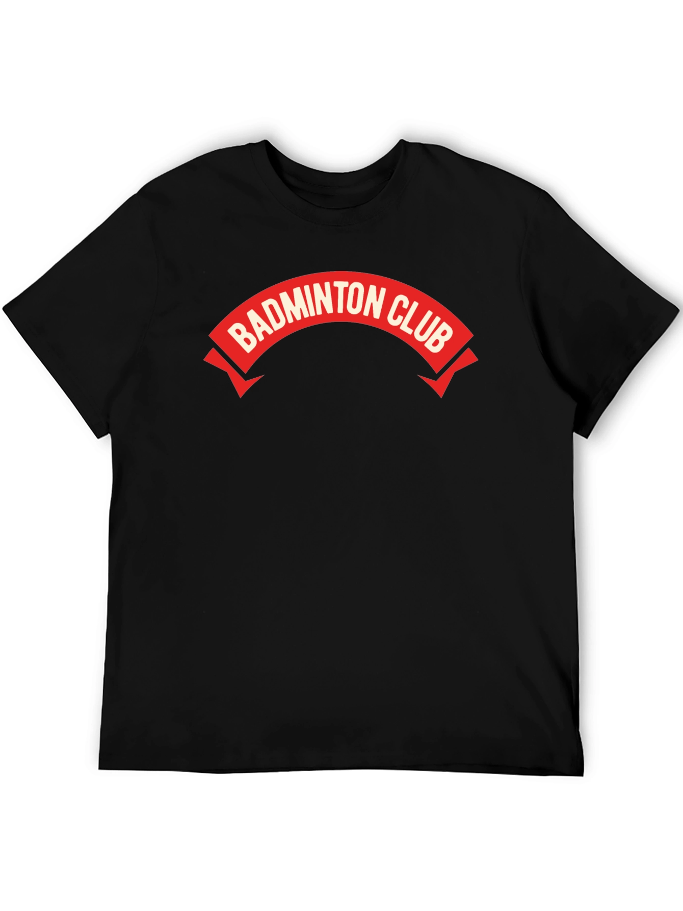 Badminton Club Graphic Tee - Sporty & Stylish