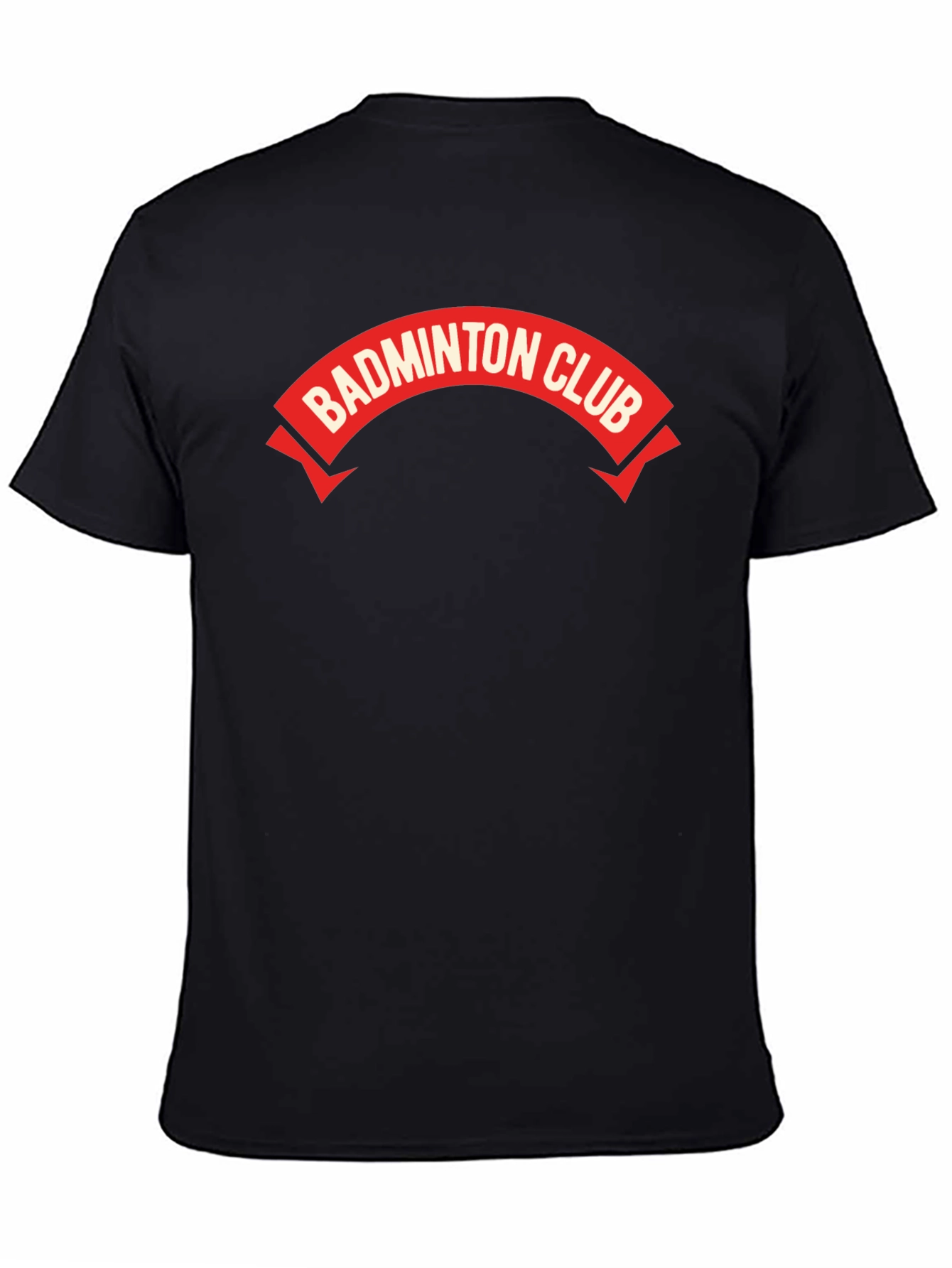 Badminton Club Graphic Tee - Sporty & Stylish