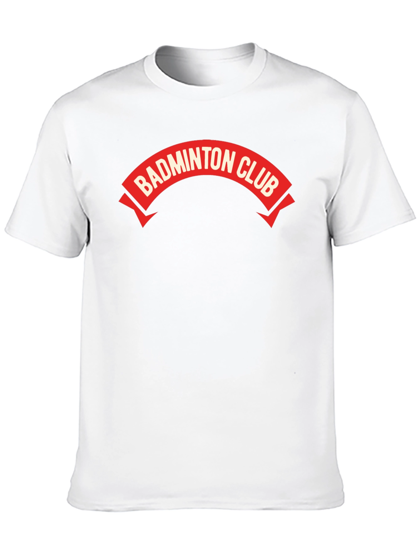 Badminton Club Graphic Tee - Sporty & Stylish