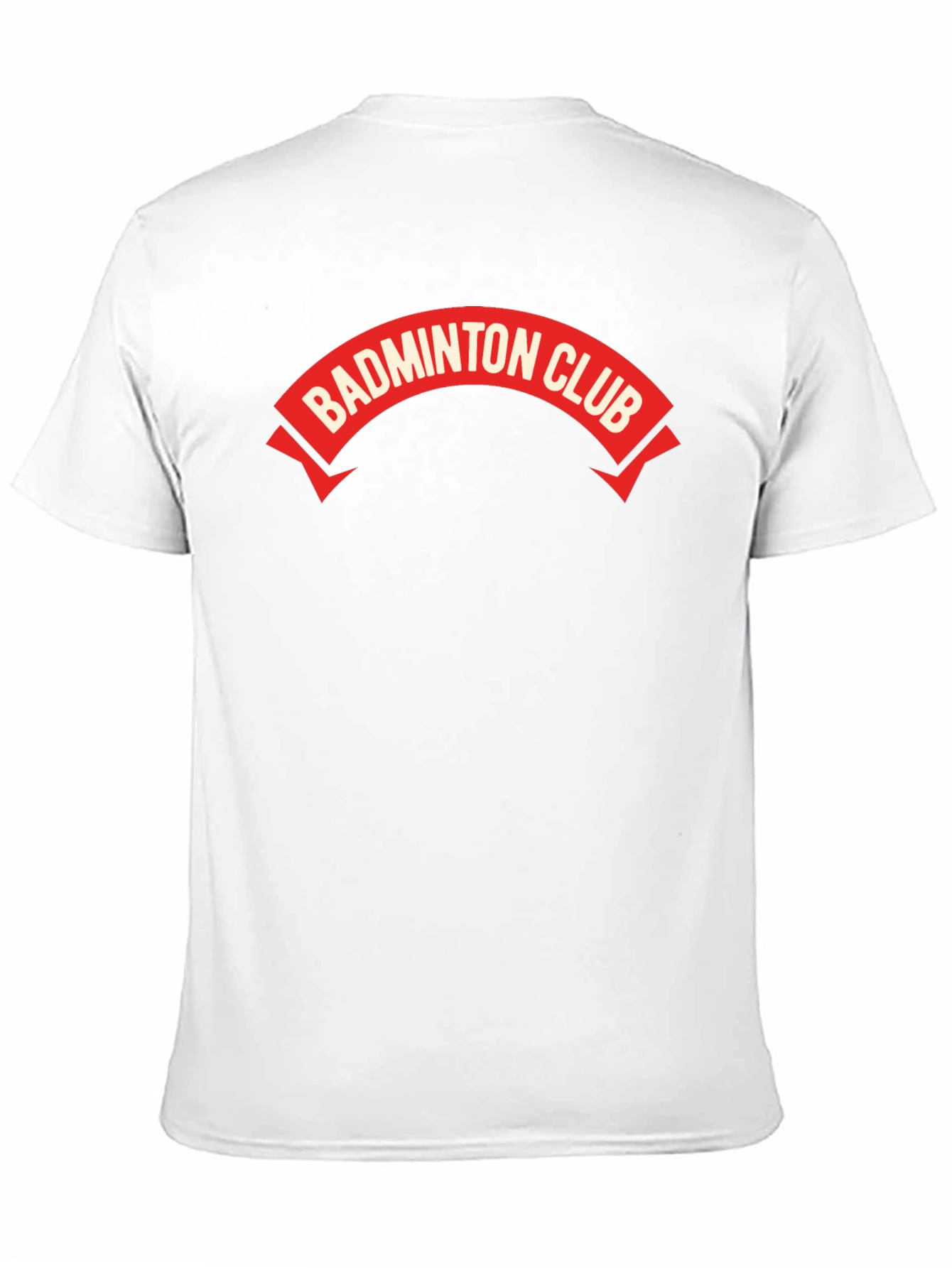 Badminton Club Graphic Tee - Sporty & Stylish