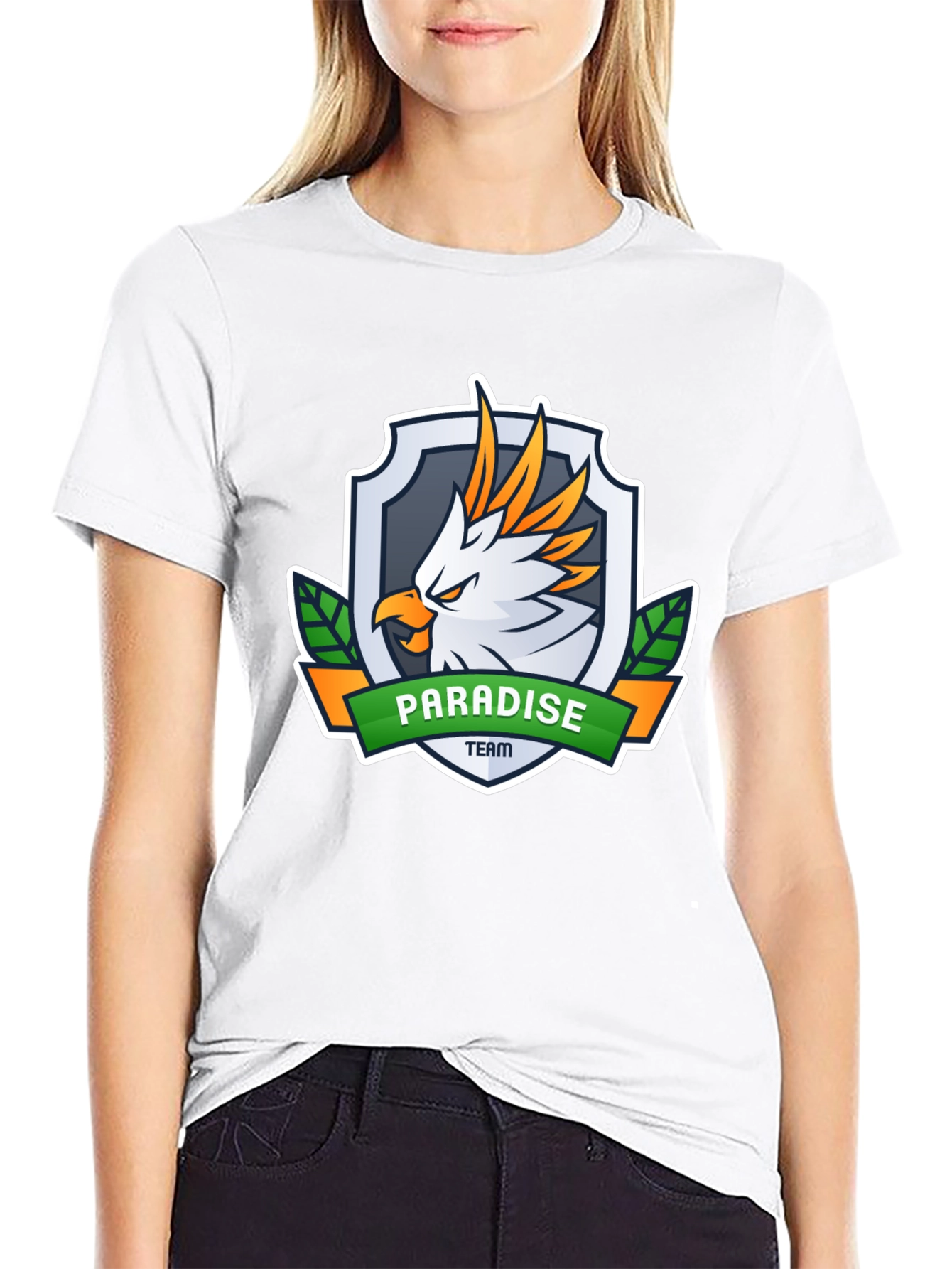 Paradise Team Graphic Tee - Black Short Sleeve