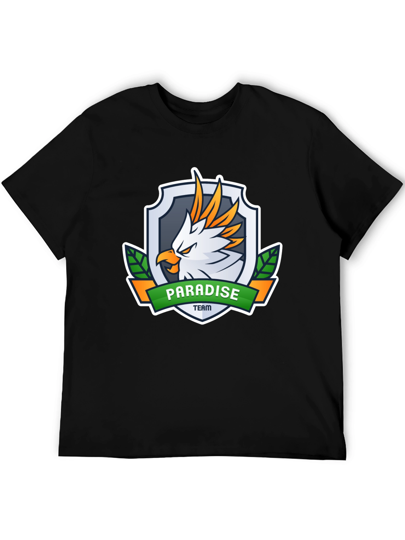 Paradise Team Graphic Tee - Black Short Sleeve