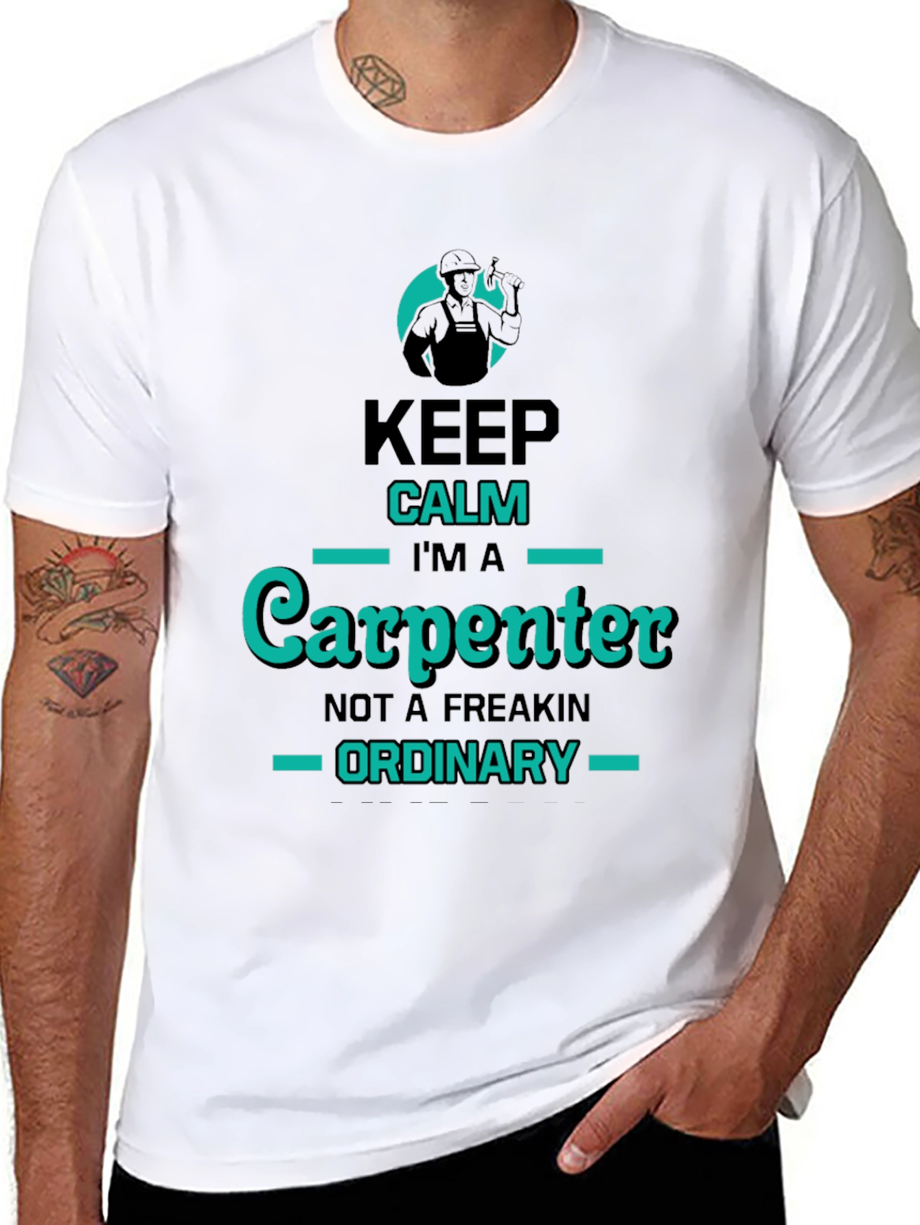Keep Calm Im A Carpenter T-Shirt