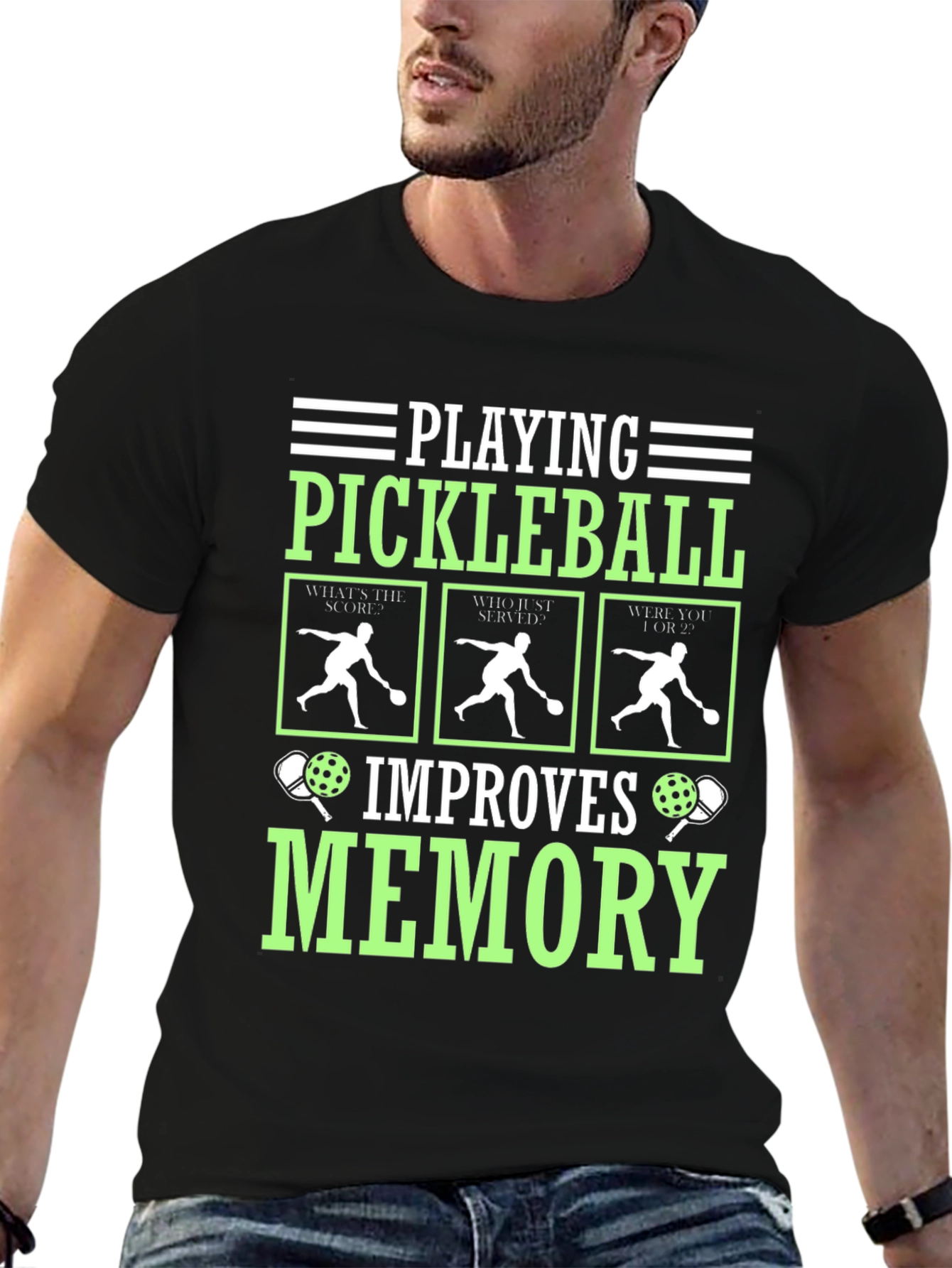 Pickleball Improves Memory T-Shirt