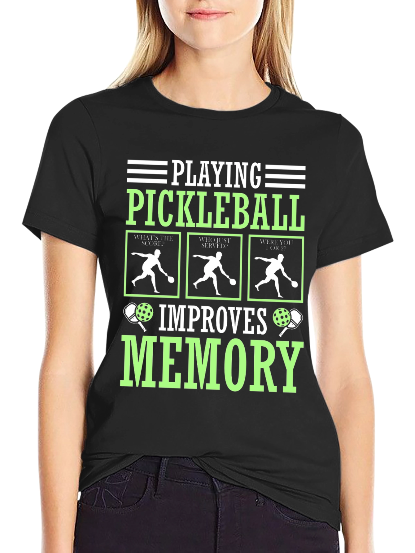Pickleball Improves Memory T-Shirt