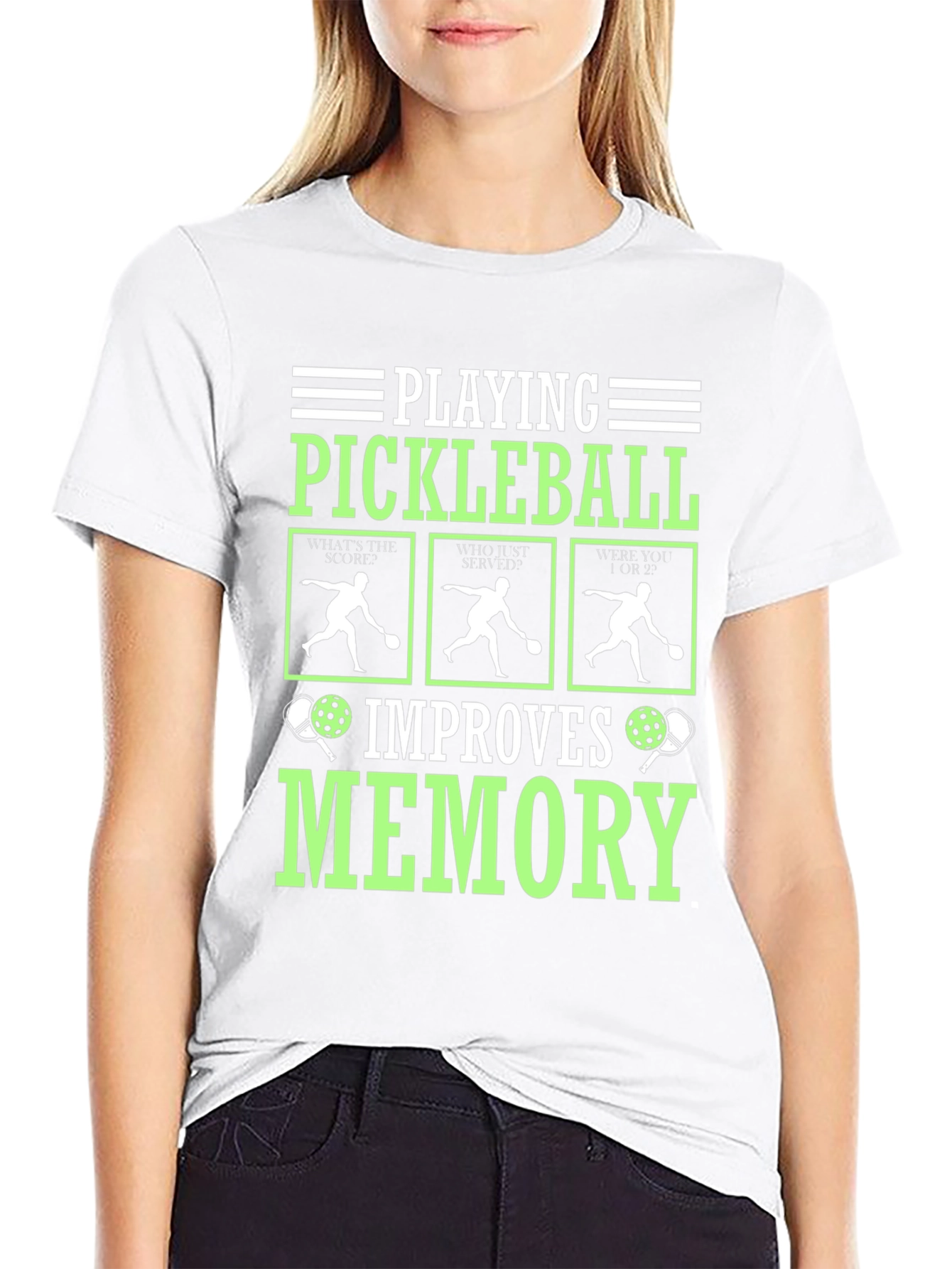 Pickleball Improves Memory T-Shirt
