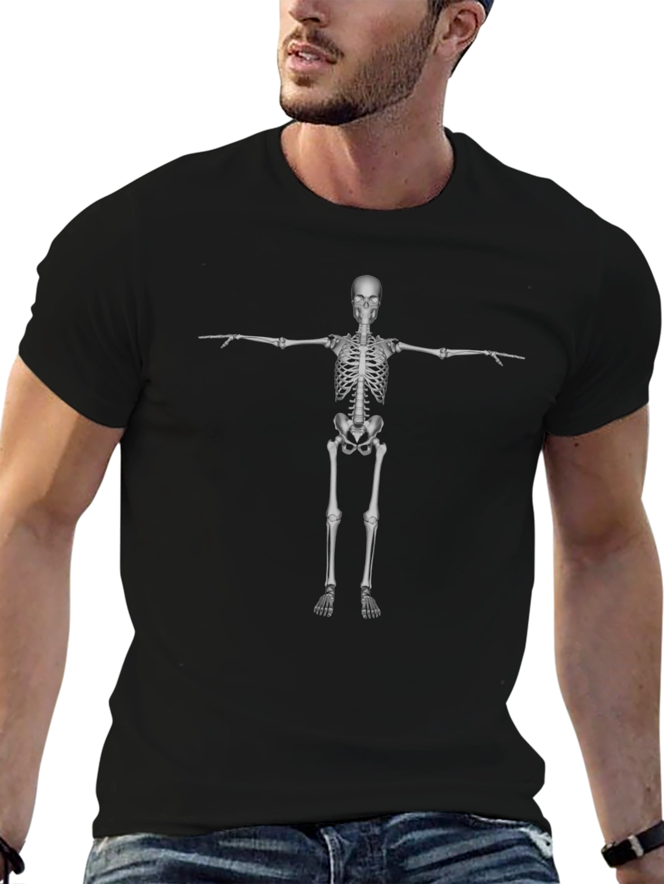 Skeleton Graphic T-Shirt