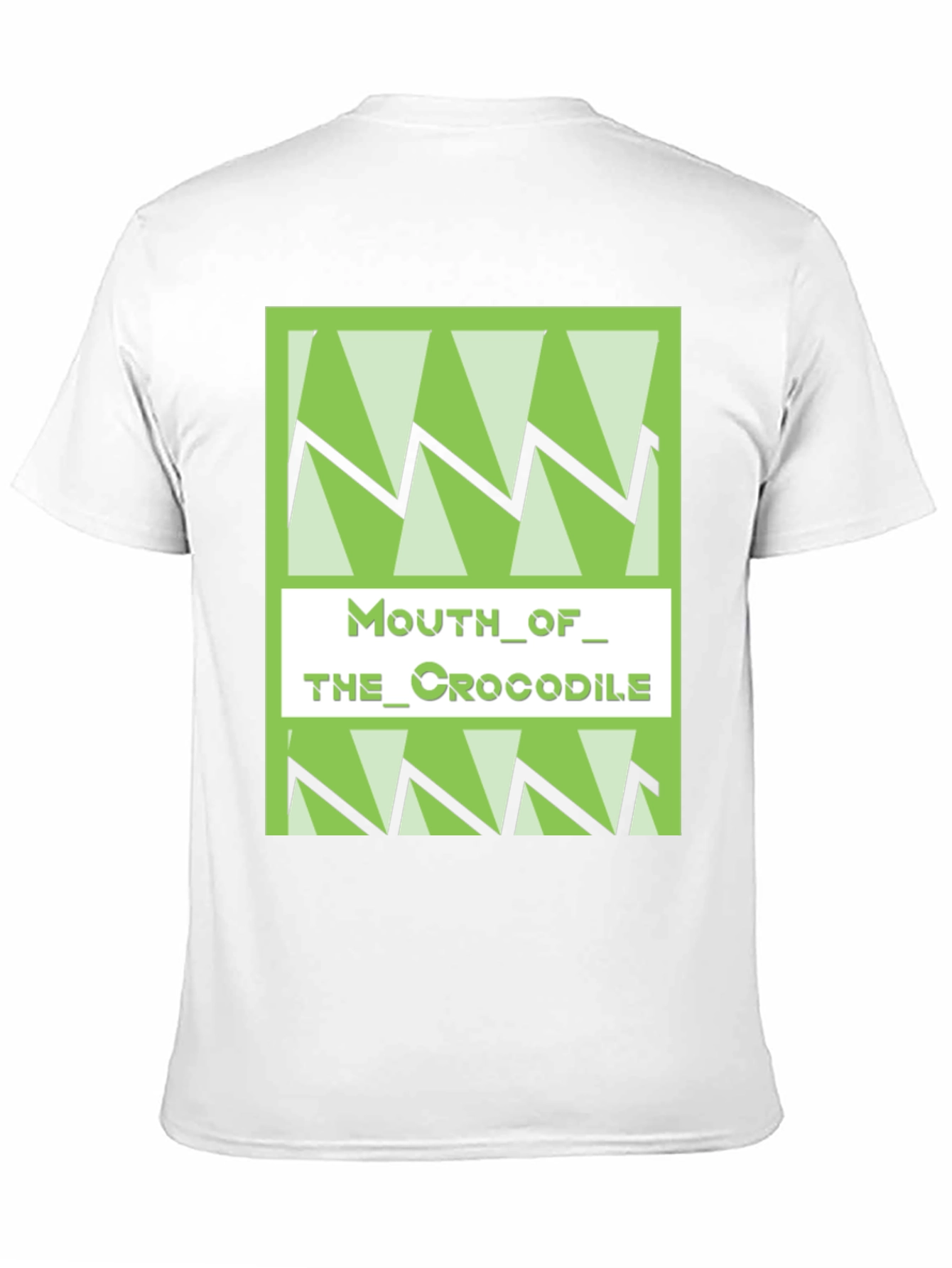 Mouth Of The Crocodile Graphic Print T-Shirt