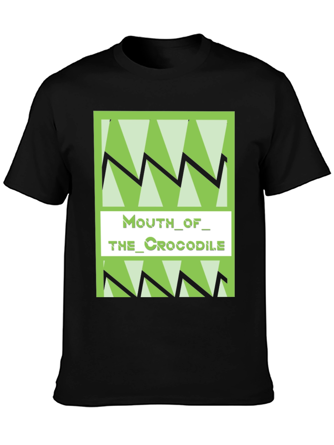 Mouth Of The Crocodile Graphic Print T-Shirt