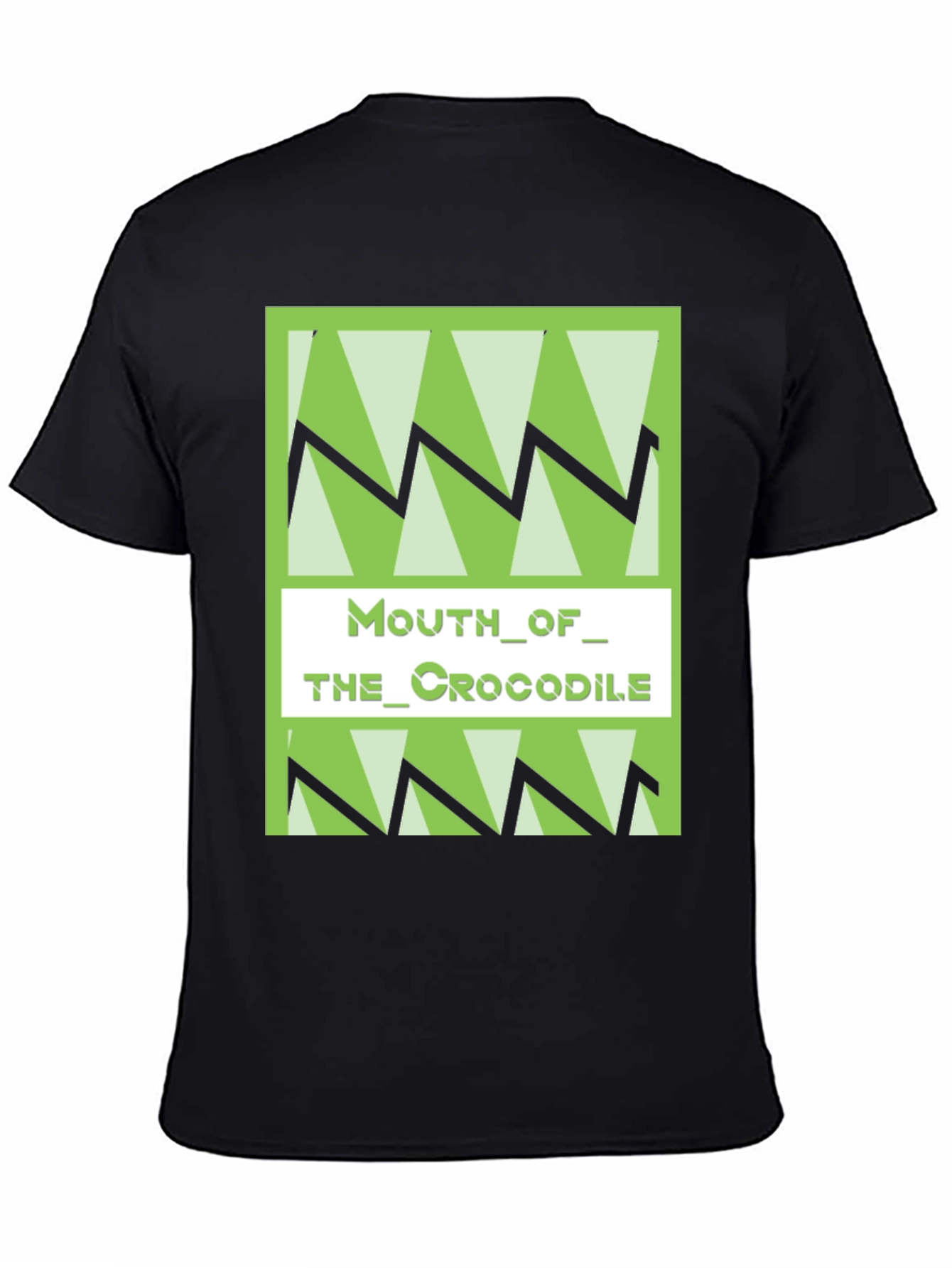 Mouth Of The Crocodile Graphic Print T-Shirt