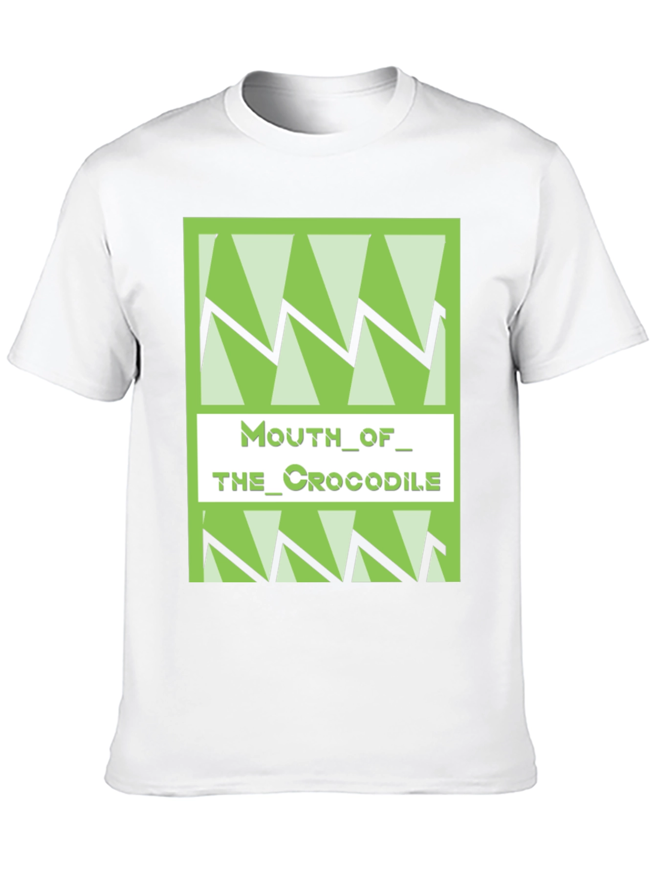 Mouth Of The Crocodile Graphic Print T-Shirt