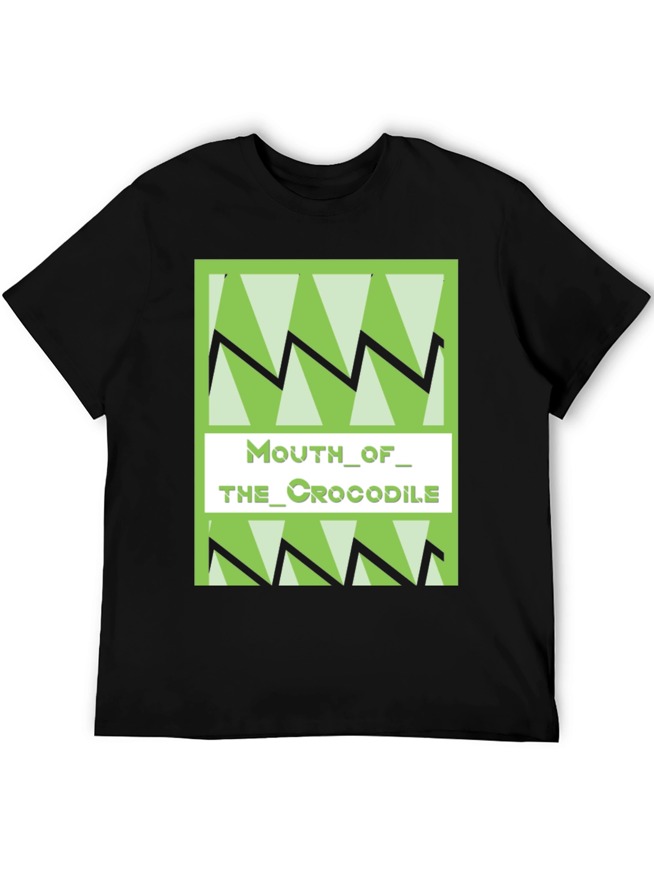 Mouth Of The Crocodile Graphic Print T-Shirt