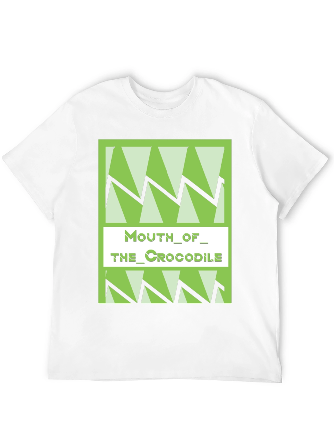 Mouth Of The Crocodile Graphic Print T-Shirt