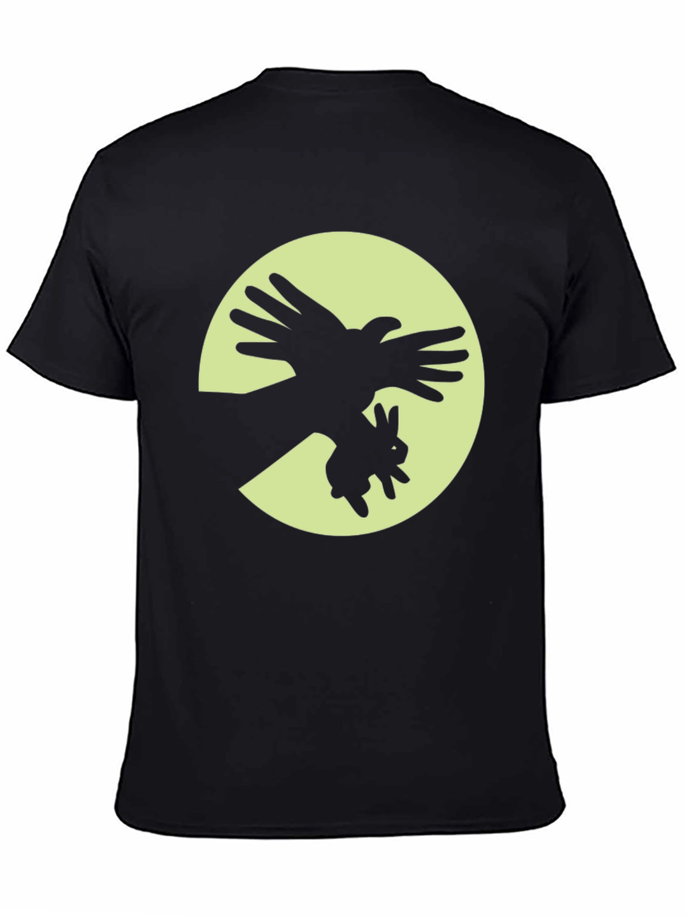 Shadow Puppet Tee - Bird & Bunny Design
