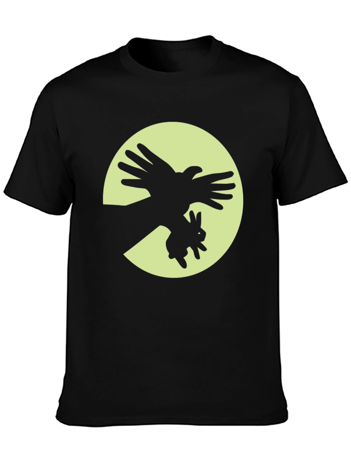 Shadow Puppet Tee - Bird & Bunny Design