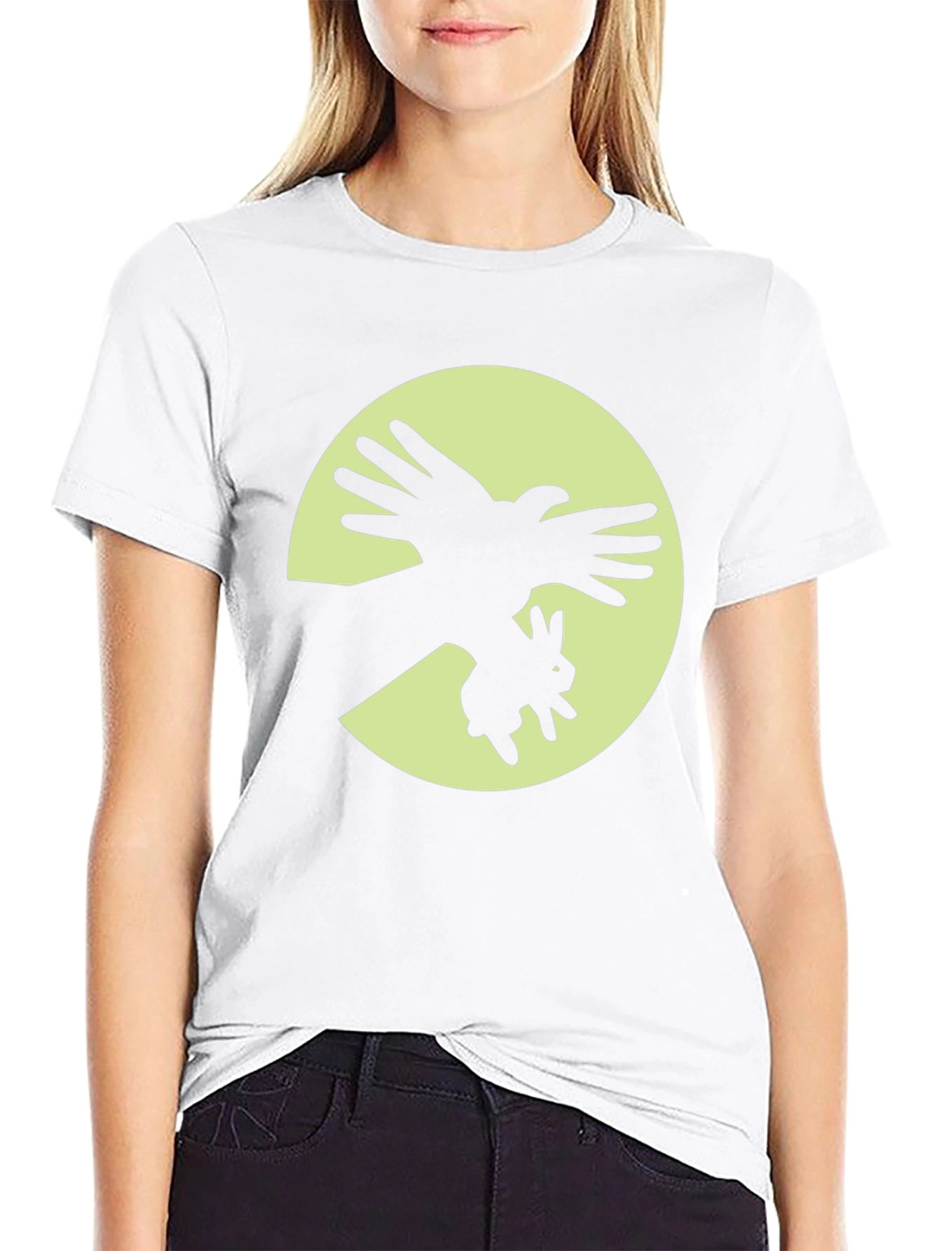 Shadow Puppet Tee - Bird & Bunny Design