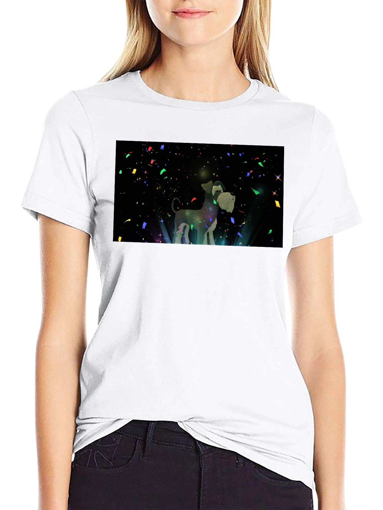 Dog Lovers Starry Night T-Shirt