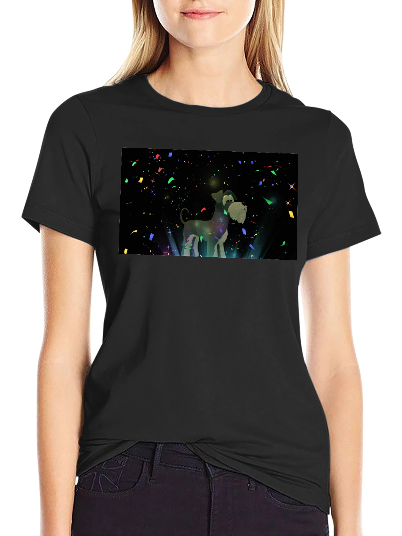 Dog Lovers Starry Night T-Shirt