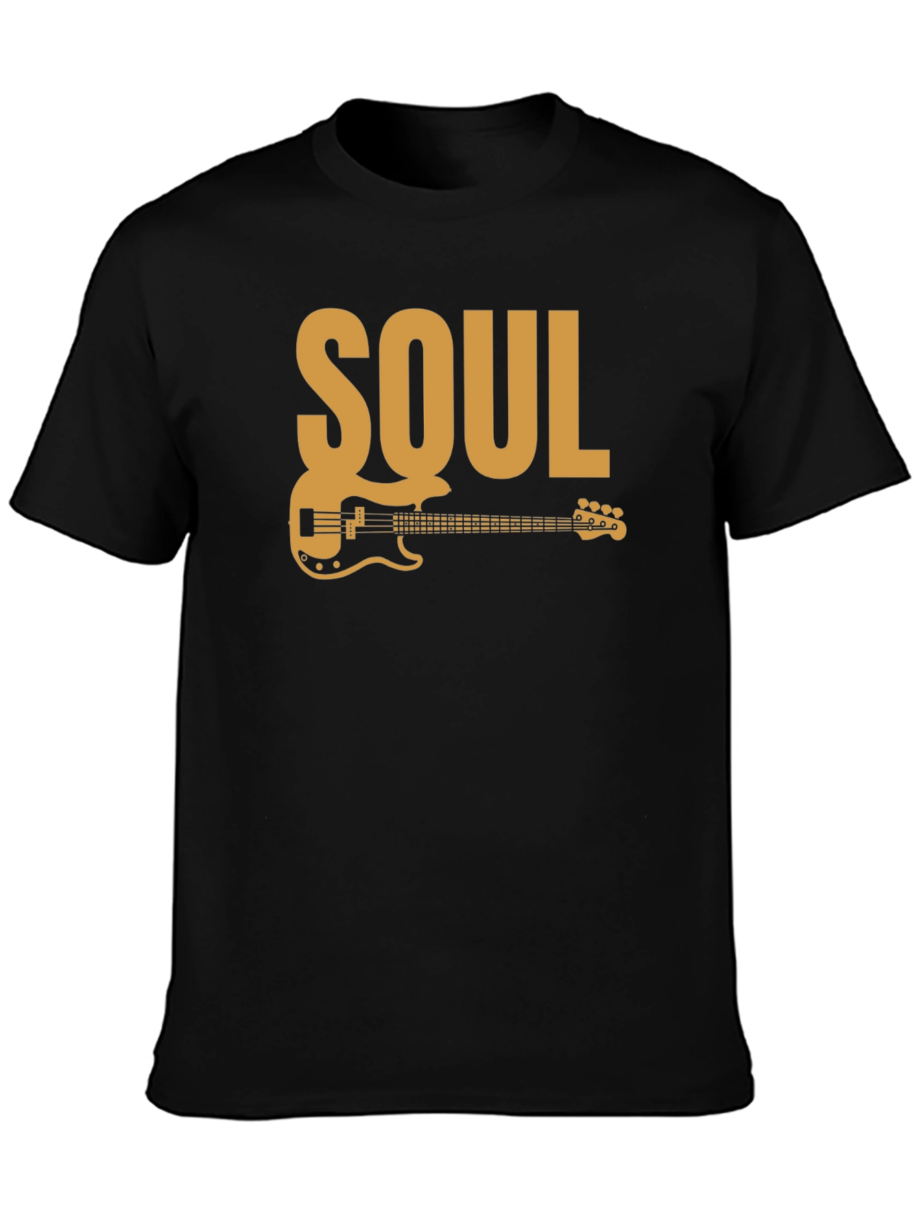 Soul Music Guitar T-Shirt - Black