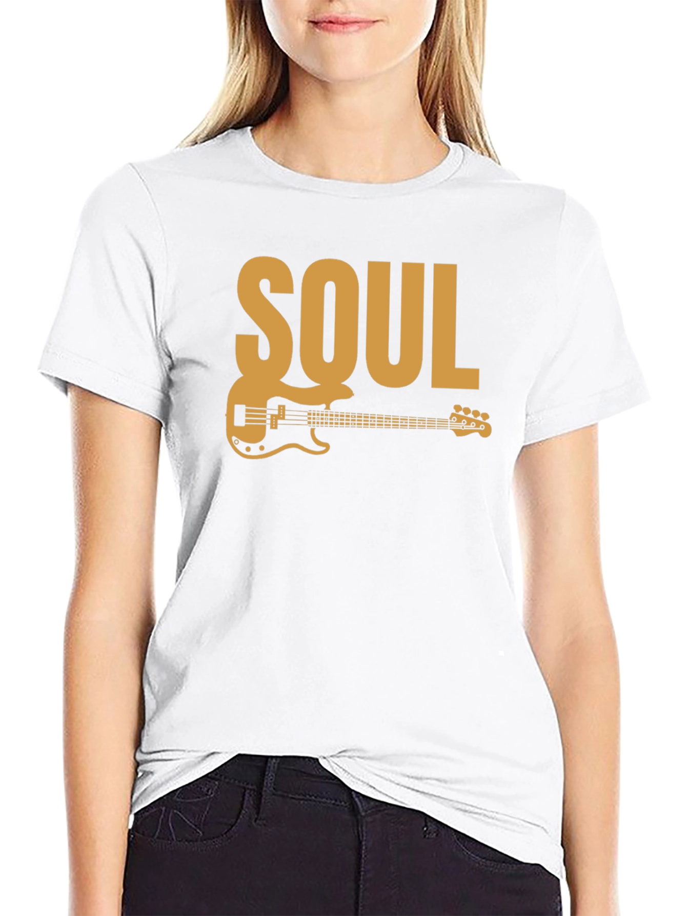 Soul Music Guitar T-Shirt - Black