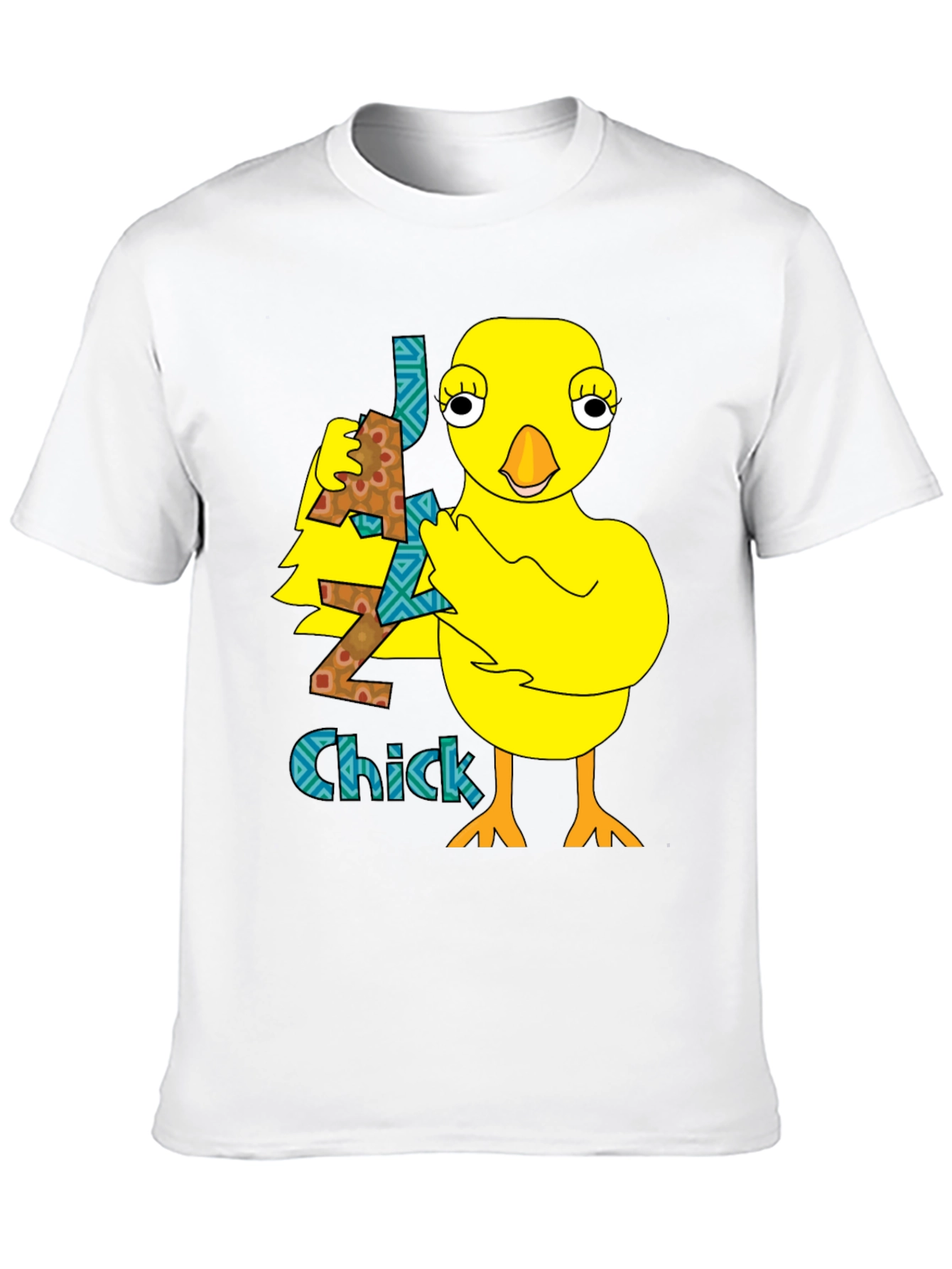 Cute Chick Graphic Tee - Quirky Animal T-Shirt