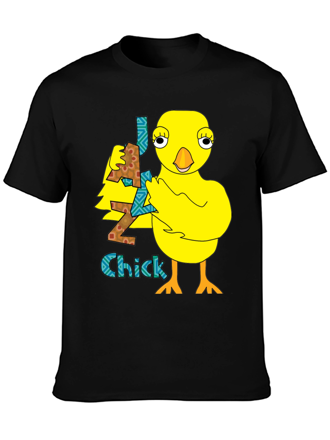 Cute Chick Graphic Tee - Quirky Animal T-Shirt