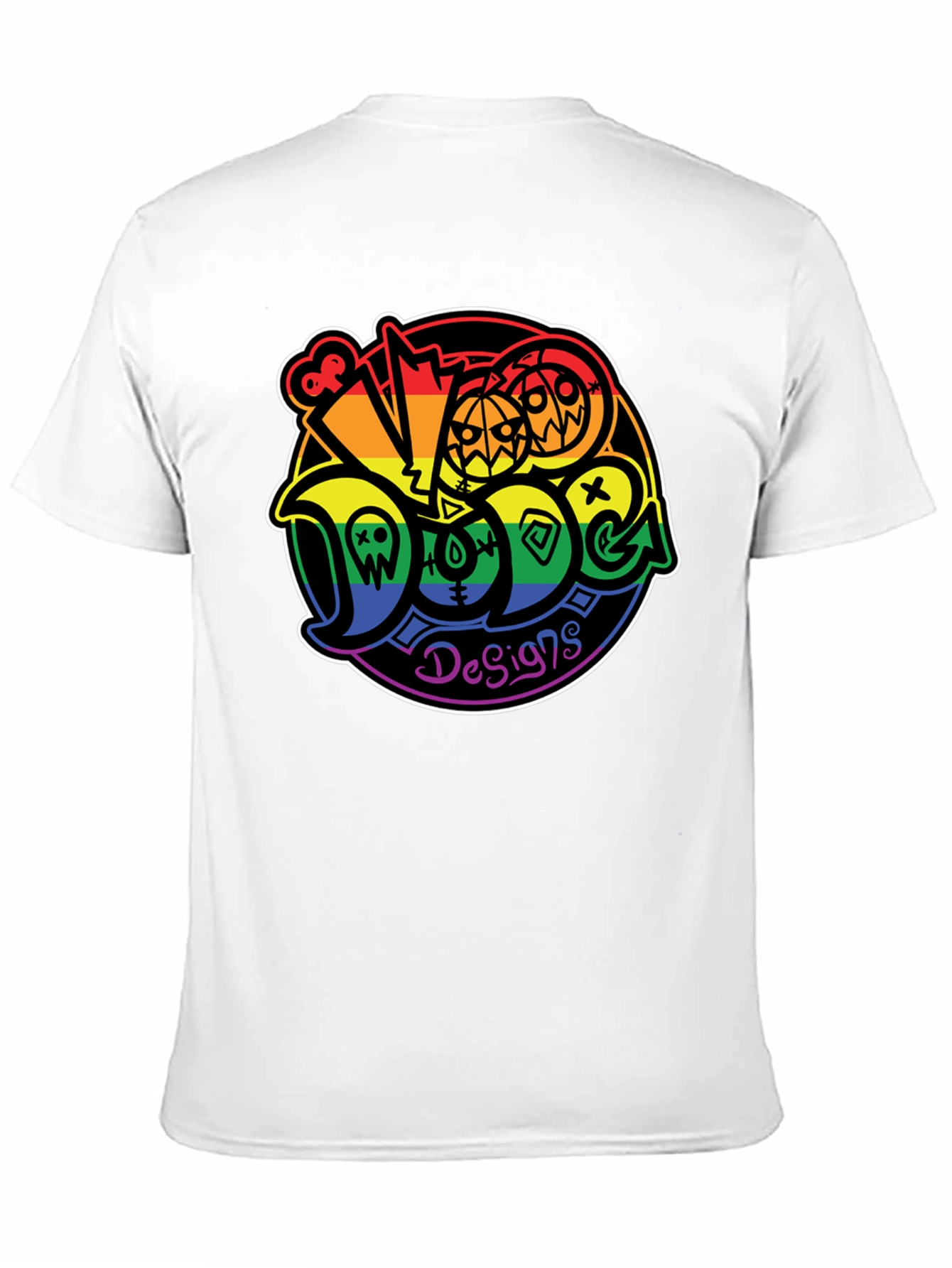 Doge Designs Rainbow Halloween T-Shirt