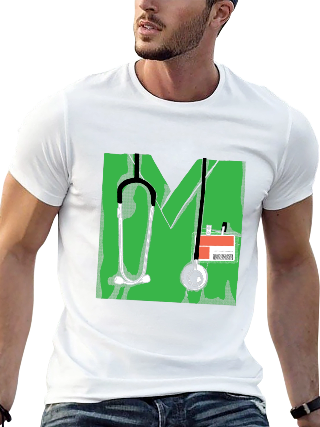Doctor Scrub Tee - Medical Professional T-Shirt