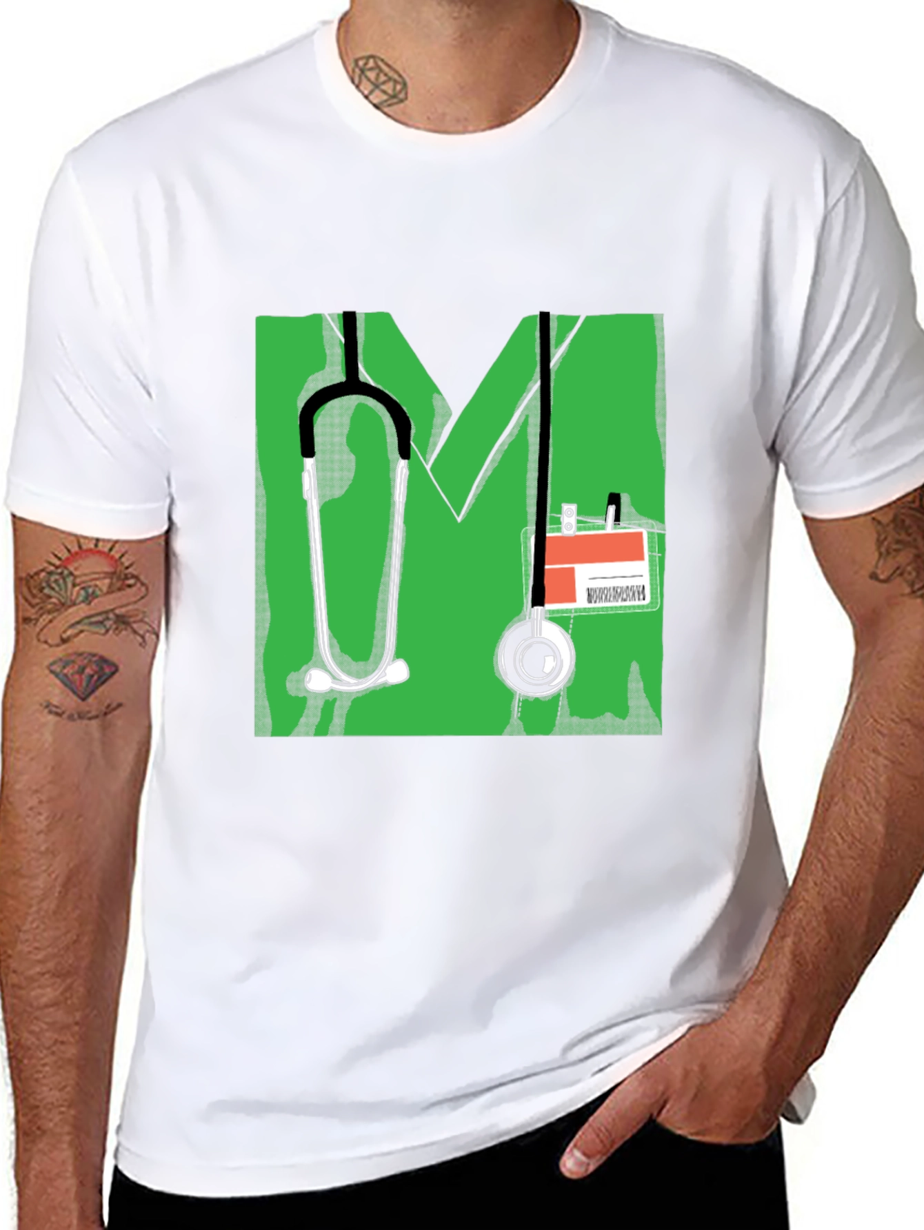 Doctor Scrub Tee - Medical Professional T-Shirt