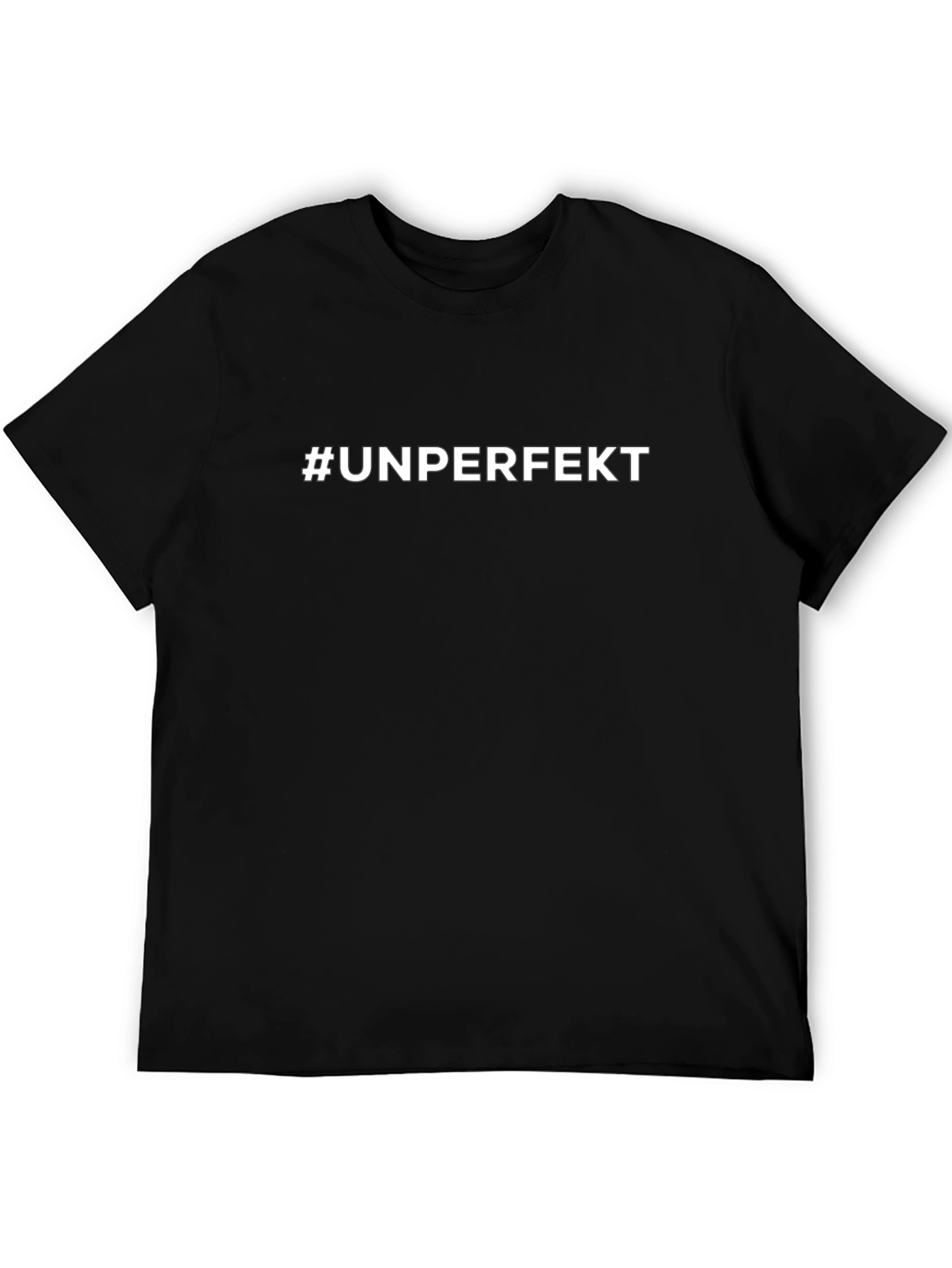 Unperfekt T-Shirt - Black Cotton Tee