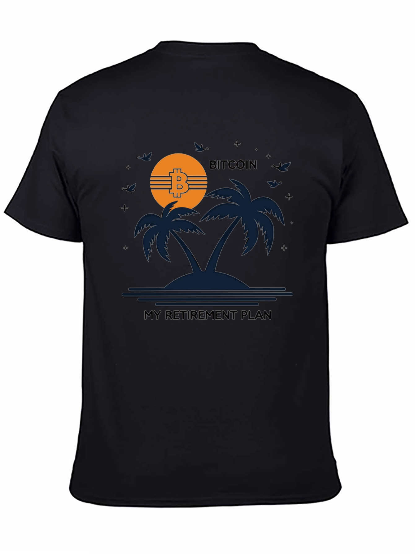 Bitcoin Retirement Plan Graphic T-Shirt
