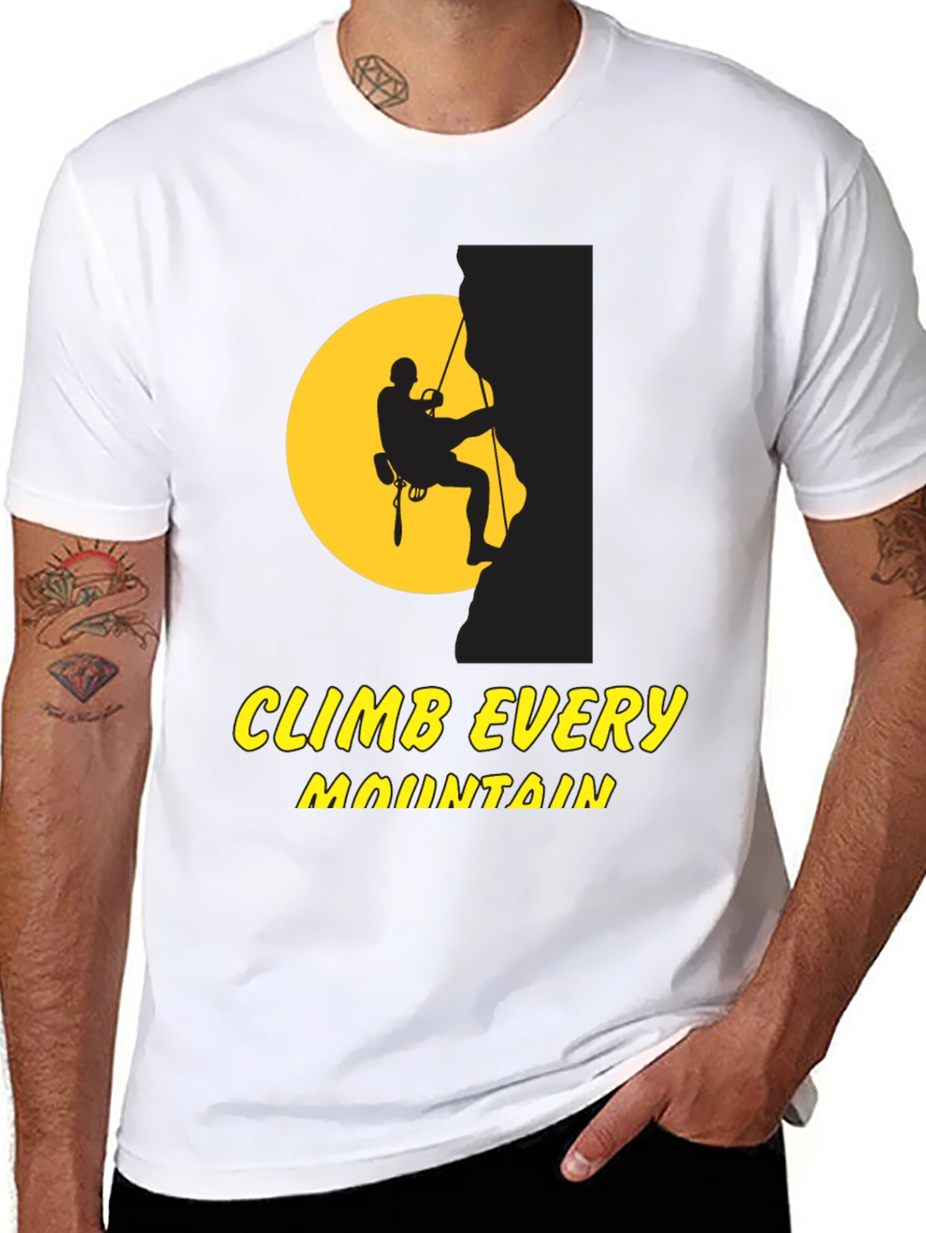 Climb Every Mountain Graphic T-Shirt