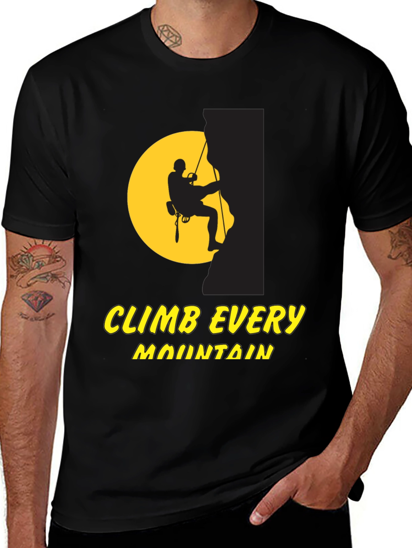 Climb Every Mountain Graphic T-Shirt