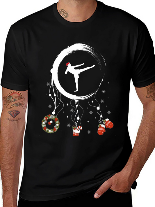 Festive Karate Christmas T-Shirt