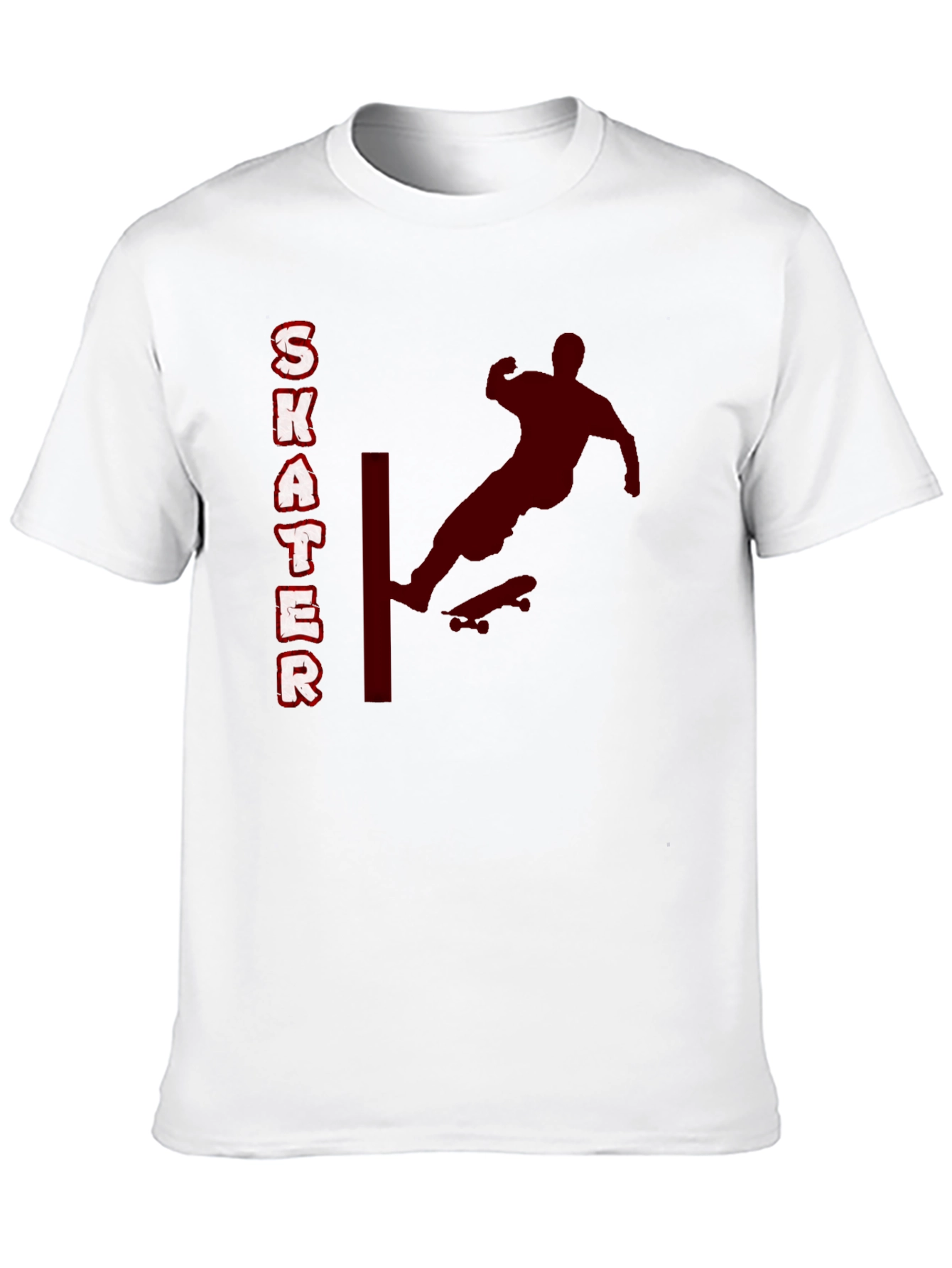 Skater Graphic T-Shirt - Black