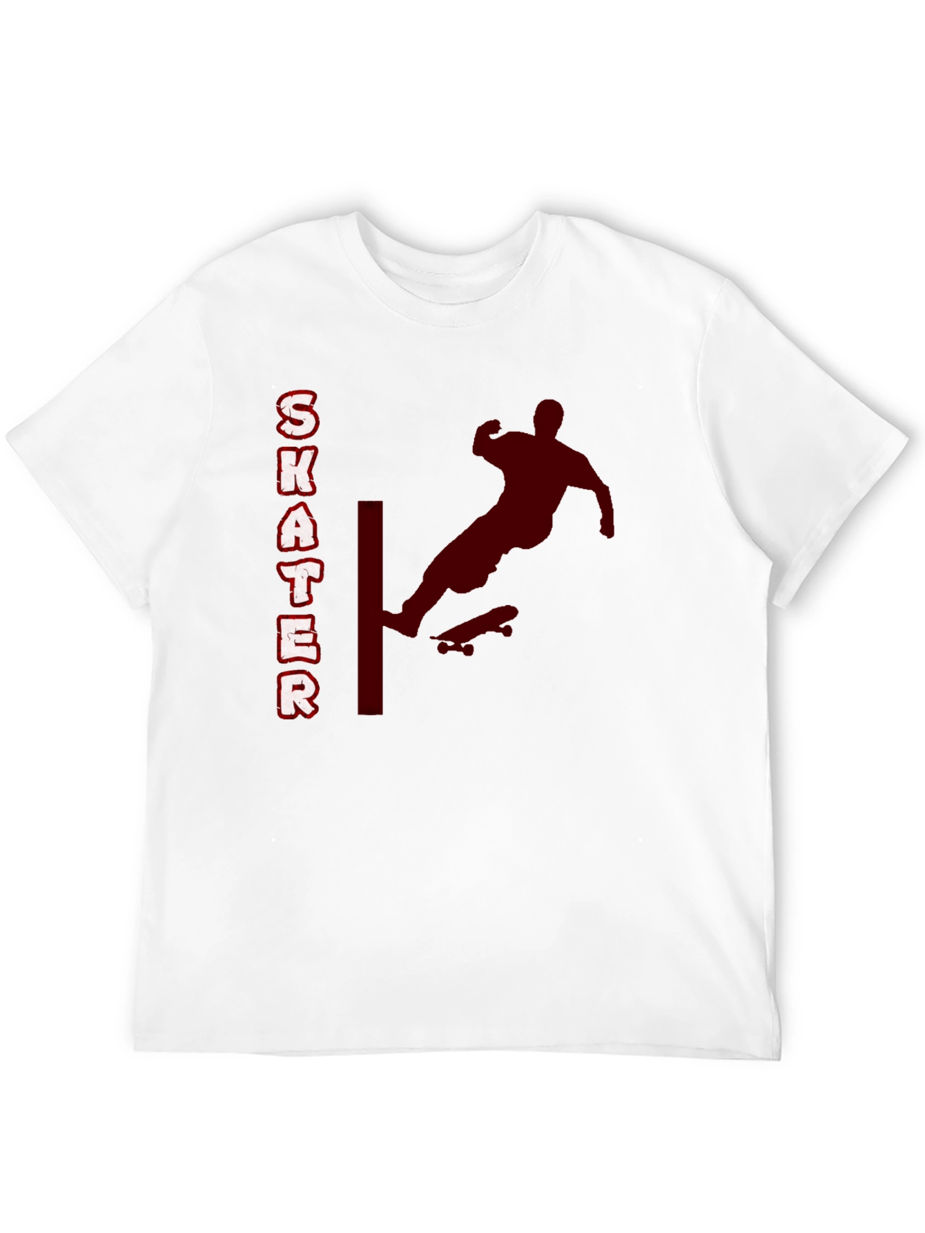 Skater Graphic T-Shirt - Black