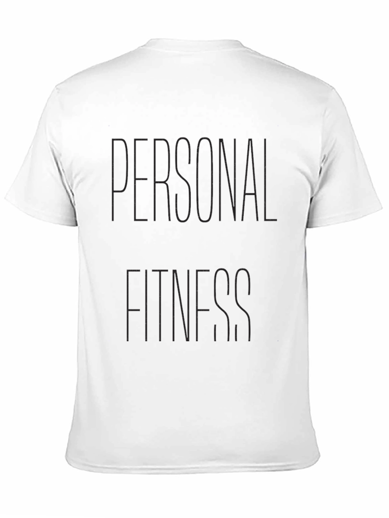 Personal Fitness Black T-Shirt